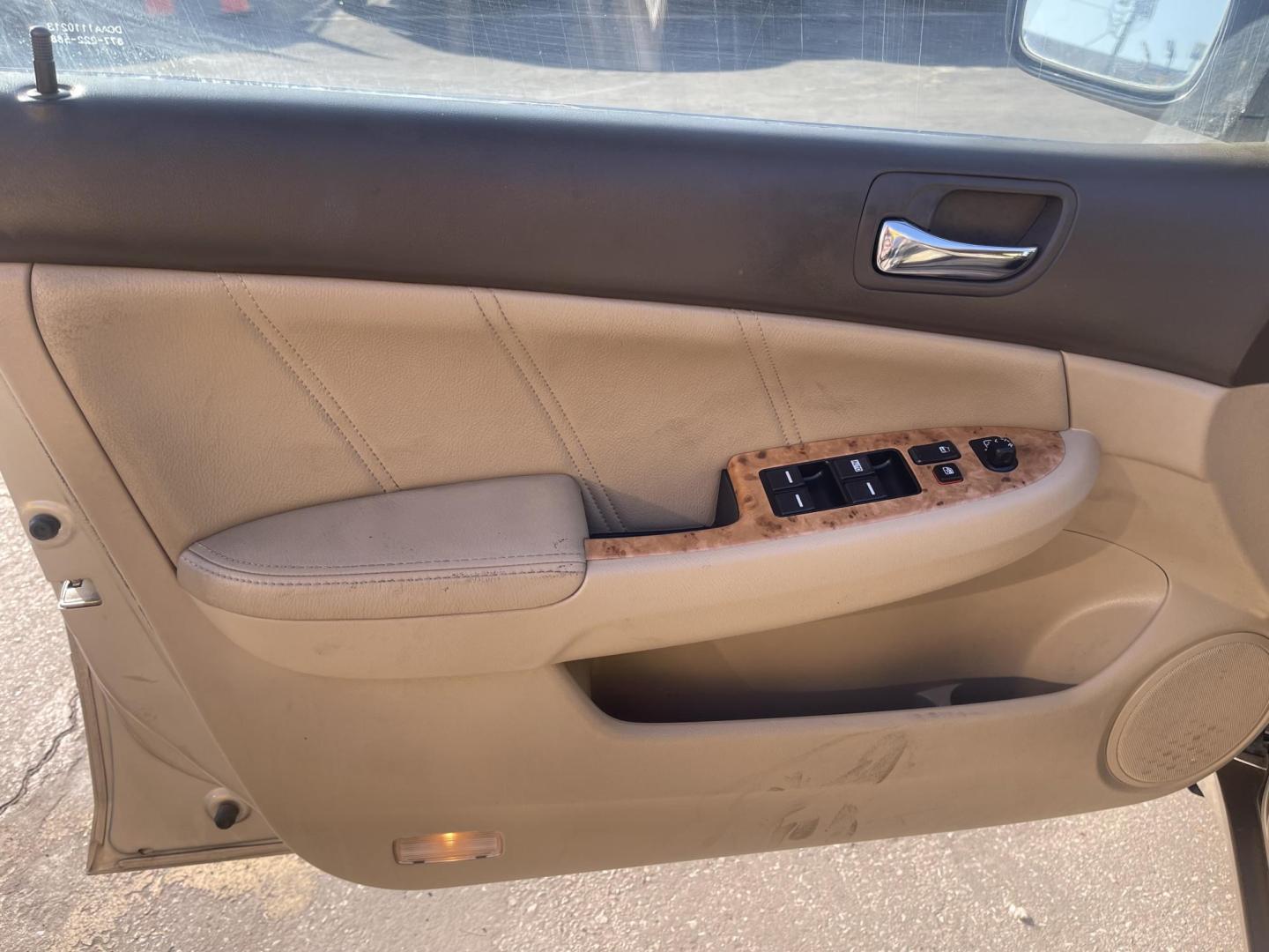 2005 Naples Gold Metallic /Tan Honda Accord EX (1HGCM66585A) with an 3.0Liter V6 engine, Automatic transmission, located at 801 South State Street, Salt Lake City, UT, 84111, (801) 328-0098, 40.751953, -111.888206 - Features: Alloy Wheels, Satellite Radio Ready, Front Seat Heaters, Sunroof(s), Leather Seats, ABS Brakes, CD Audio, Power Mirrors, Rear Spoiler, AM/FM Stereo, Cruise Control, Power Seat(s), Side Airbags, Air Conditioning, Overhead Airbags,	Power Windows, Traction Control, Automatic Transmission, Po - Photo#20