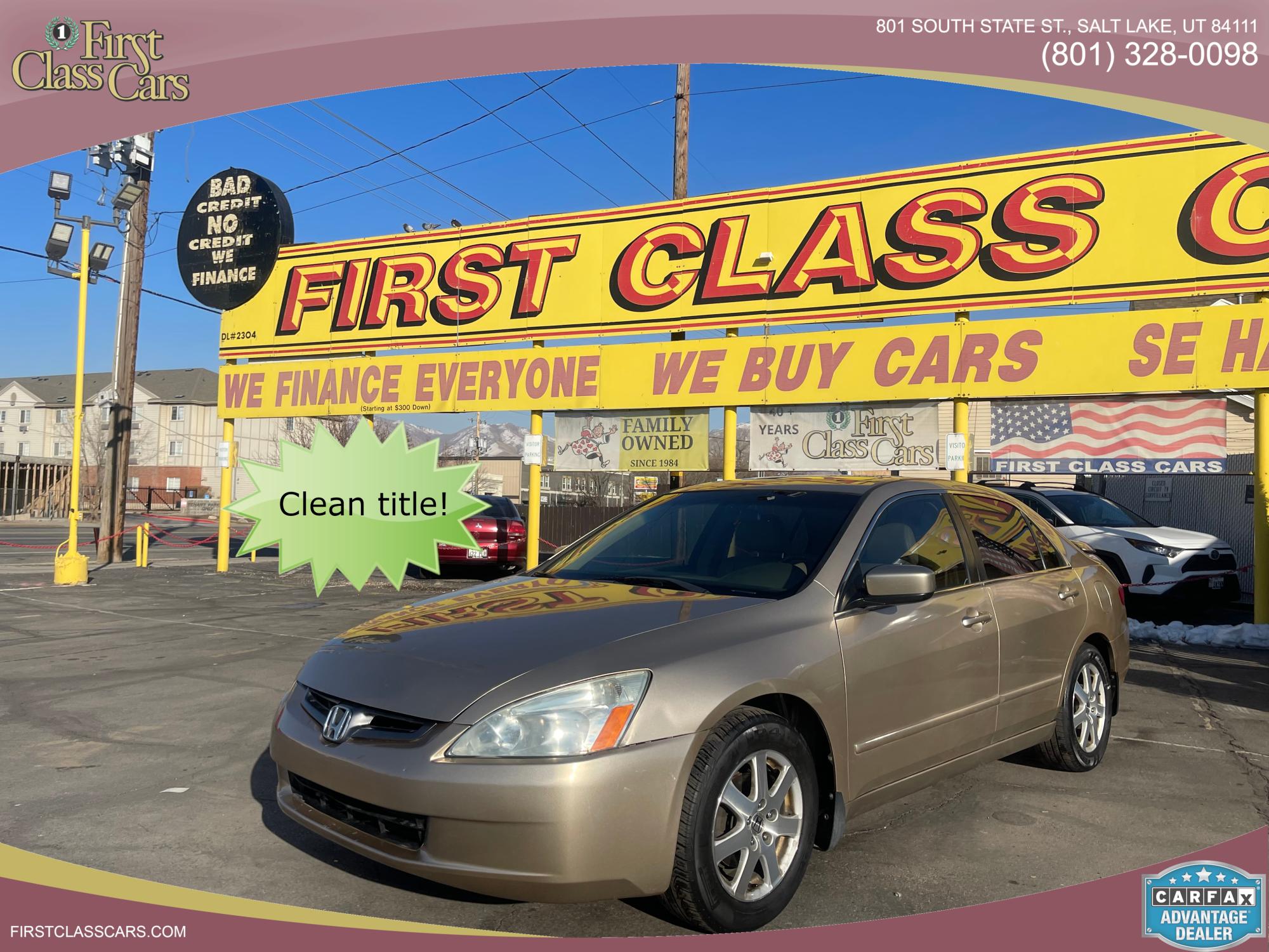 photo of 2005 Honda Accord EX V-6 Sedan 