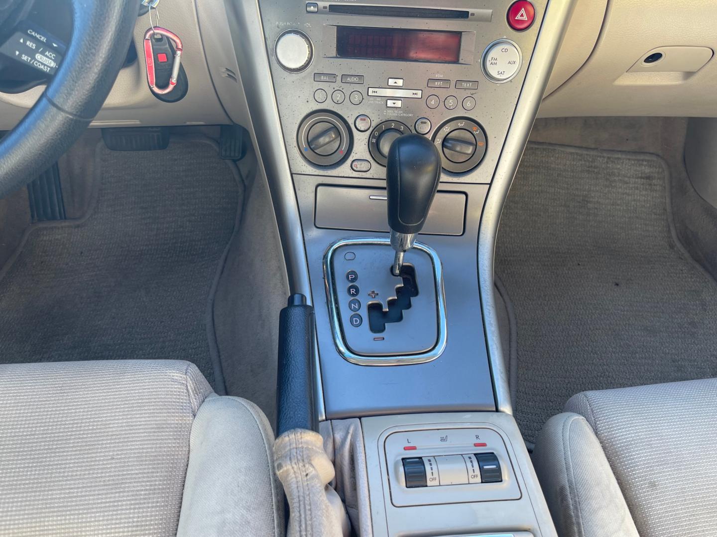 2007 Evergreen Frost Metallic /Tan Subaru Outback Crossover Wagon (4S4BP61CX77) with an 2.5L H4 engine, Automatic transmission, located at 801 South State Street, Salt Lake City, UT, 84111, (801) 328-0098, 40.751953, -111.888206 - Features: 4WD/AWD, Alloy Wheels, Cloth Seats, Front Seat Heaters, ABS Brakes, Auxiliary Audio Input, Overhead Airbags, Rear Defroster, AM/FM Stereo, CD Audio, Power Locks, Side Airbags, Air Conditioning, Cruise Control, Power Mirrors, Automatic Transmission, Full Roof Rack, Power Windows. - Photo#18