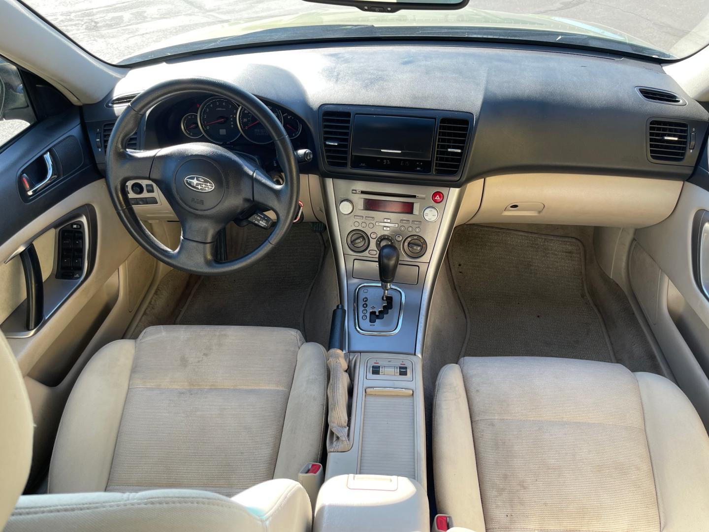 2007 Evergreen Frost Metallic /Tan Subaru Outback Crossover Wagon (4S4BP61CX77) with an 2.5L H4 engine, Automatic transmission, located at 801 South State Street, Salt Lake City, UT, 84111, (801) 328-0098, 40.751953, -111.888206 - Features: 4WD/AWD, Alloy Wheels, Cloth Seats, Front Seat Heaters, ABS Brakes, Auxiliary Audio Input, Overhead Airbags, Rear Defroster, AM/FM Stereo, CD Audio, Power Locks, Side Airbags, Air Conditioning, Cruise Control, Power Mirrors, Automatic Transmission, Full Roof Rack, Power Windows. - Photo#17
