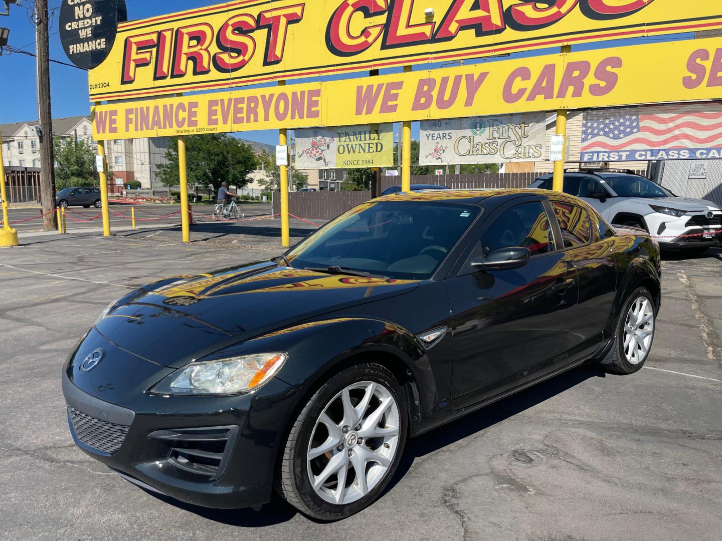 2010 Black Metallic /Black Mazda RX-8 RX8 Grand Touring (JM1FE1C43A0) with an 1.3L 4 Cylinder engine, Manual transmission, located at 801 South State Street, Salt Lake City, UT, 84111, (801) 328-0098, 40.751953, -111.888206 - Carfax 1 owner vehicle! Clean title no accidents on Carfax history report! Real clean in excellent condition for the year! Features: Alloy Wheels, Cloth Seats, ABS Brakes, CD Audio, Power Locks, Rear Spoiler, AM/FM Stereo, Cruise Control, Power Mirrors, Side Airbags, Air Conditioning, Manual Trans - Photo#0