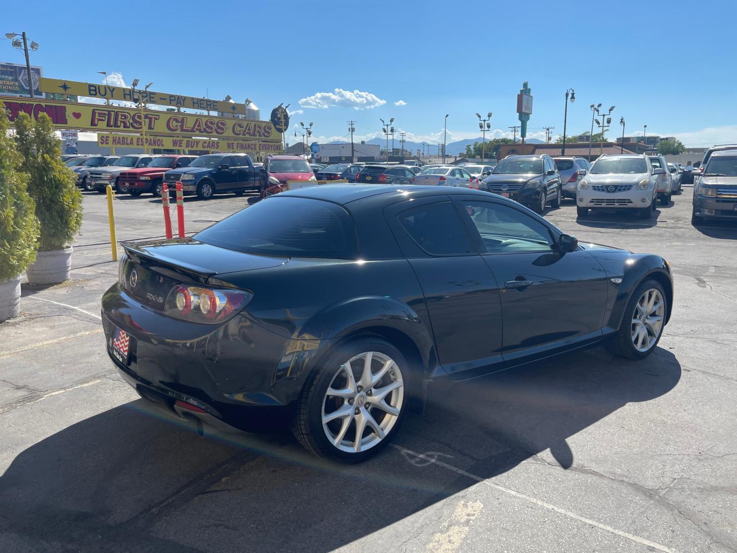 2010 Black Metallic /Black Mazda RX-8 RX8 Grand Touring (JM1FE1C43A0) with an 1.3L 4 Cylinder engine, Manual transmission, located at 801 South State Street, Salt Lake City, UT, 84111, (801) 328-0098, 40.751953, -111.888206 - Carfax 1 owner vehicle! Clean title no accidents on Carfax history report! Real clean in excellent condition for the year! Features: Alloy Wheels, Cloth Seats, ABS Brakes, CD Audio, Power Locks, Rear Spoiler, AM/FM Stereo, Cruise Control, Power Mirrors, Side Airbags, Air Conditioning, Manual Trans - Photo#6