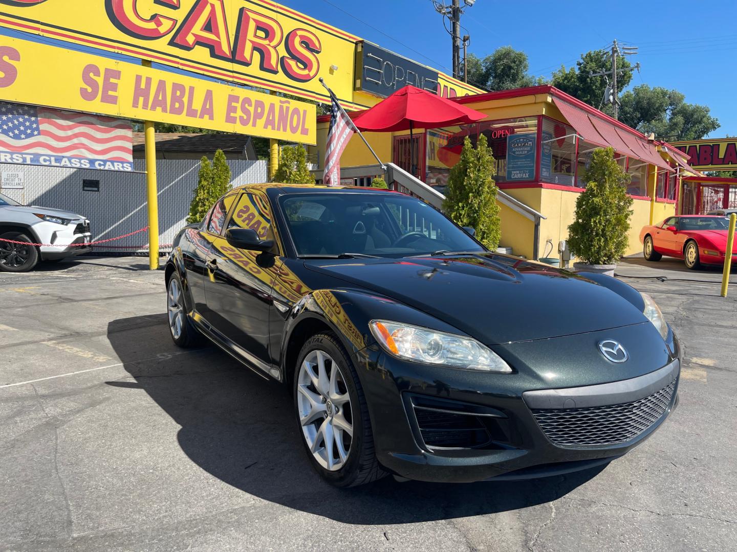 2010 Black Metallic /Black Mazda RX-8 RX8 Grand Touring (JM1FE1C43A0) with an 1.3L 4 Cylinder engine, Manual transmission, located at 801 South State Street, Salt Lake City, UT, 84111, (801) 328-0098, 40.751953, -111.888206 - Carfax 1 owner vehicle! Clean title no accidents on Carfax history report! Real clean in excellent condition for the year! Features: Alloy Wheels, Cloth Seats, ABS Brakes, CD Audio, Power Locks, Rear Spoiler, AM/FM Stereo, Cruise Control, Power Mirrors, Side Airbags, Air Conditioning, Manual Trans - Photo#3