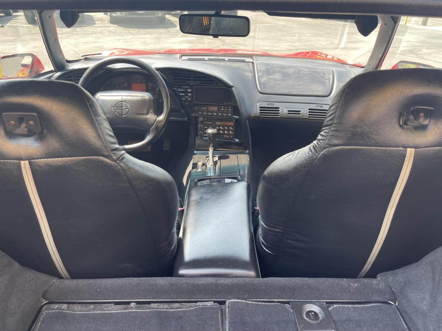 1996 Salsa Red Pearl /Black Chevrolet Corvette Coupe (1G1YY22P0T5) with an 5.7L V8 OHV 12V engine, Automatic transmission, located at 801 South State Street, Salt Lake City, UT, 84111, (801) 328-0098, 40.751953, -111.888206 - 1 Owner car! Immaculate condition! Super low miles! No accidents on the Carfax history report. 1 owner very clean!!! Immaculate condition for the year make and miles! A must see for Corvette collectors and enthusiasts. Hard car to find. Features: Alloy Wheels, Leather Seats, ABS Brakes, Automatic - Photo#28