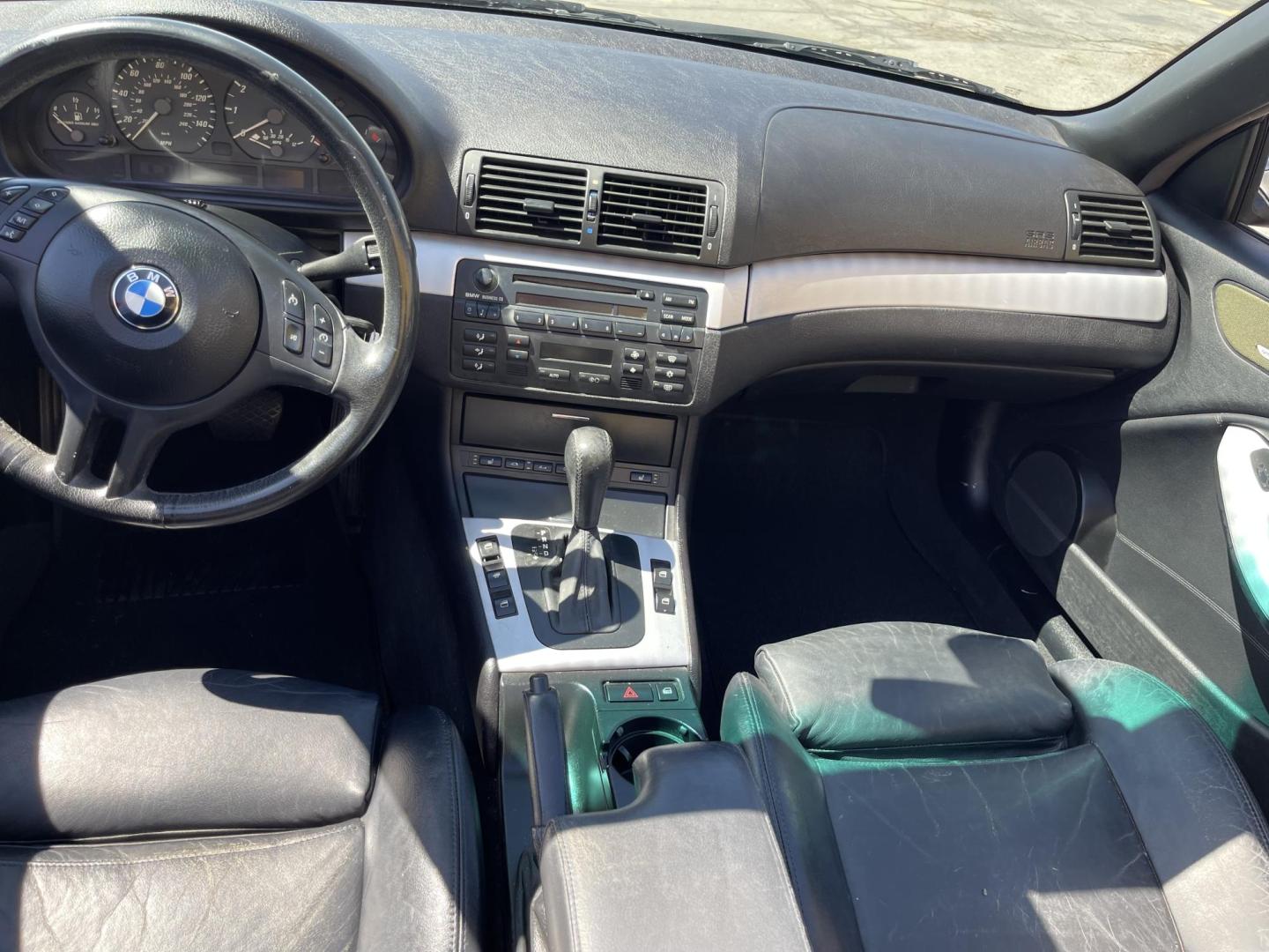 2005 /Black BMW 3-Series 325Ci convertible (WBABW33495P) with an 2.5L L6 DOHC 24V engine, Automatic transmission, located at 801 South State Street, Salt Lake City, UT, 84111, (801) 328-0098, 40.751953, -111.888206 - Immaculate condition inside and out! Real clean great vehicle for the year, make and miles! This is a must see to believe how clean! Free Carfax history report available. Features: Alloy Wheels, Leather Seats, Front Seat Heaters, Memory Seat(s), Harman Kardon Sound, Soft Top, ABS Brakes, CD Audio, - Photo#17