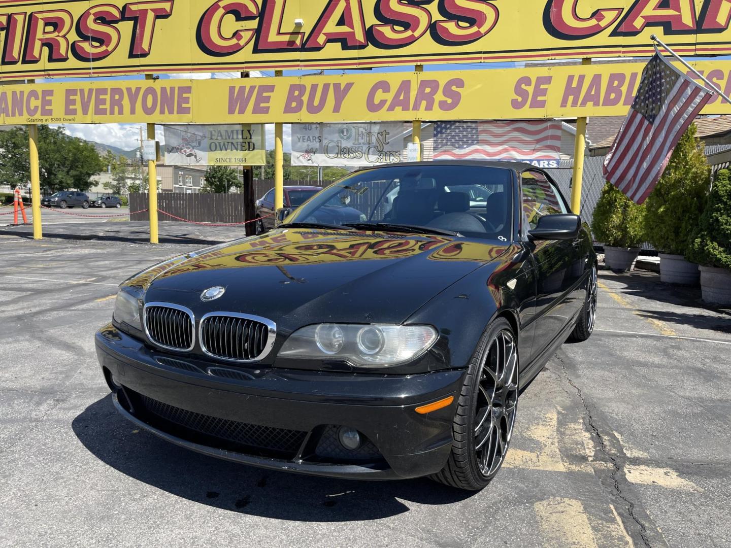 2005 /Black BMW 3-Series 325Ci convertible (WBABW33495P) with an 2.5L L6 DOHC 24V engine, Automatic transmission, located at 801 South State Street, Salt Lake City, UT, 84111, (801) 328-0098, 40.751953, -111.888206 - Immaculate condition inside and out! Real clean great vehicle for the year, make and miles! This is a must see to believe how clean! Free Carfax history report available. Features: Alloy Wheels, Leather Seats, Front Seat Heaters, Memory Seat(s), Harman Kardon Sound, Soft Top, ABS Brakes, CD Audio, - Photo#1