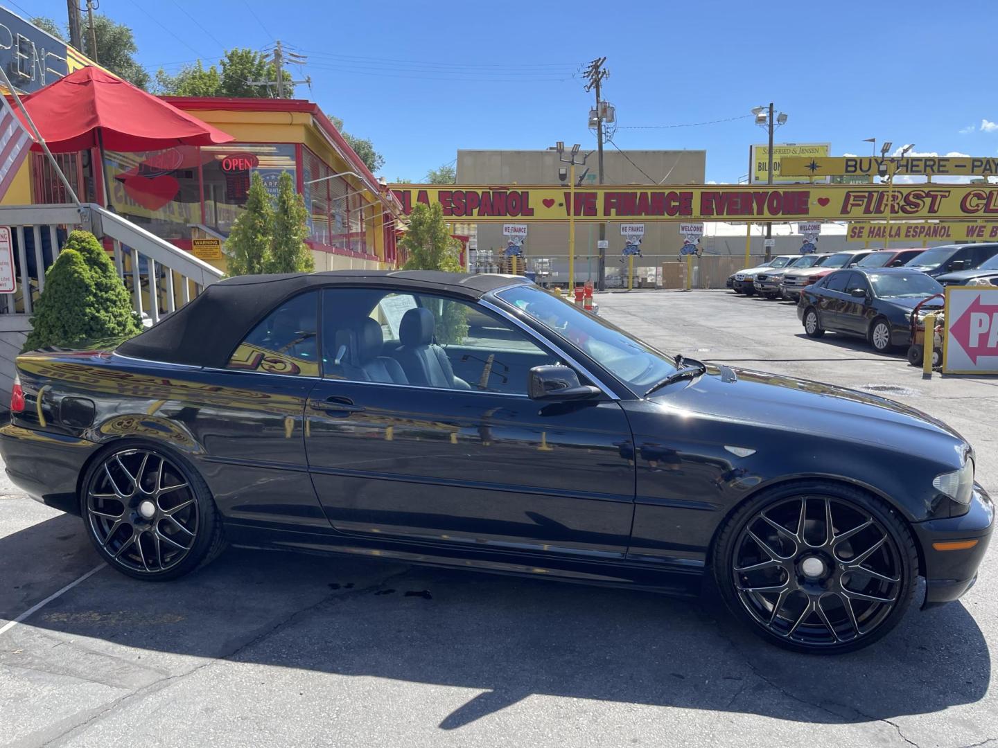 2005 /Black BMW 3-Series 325Ci convertible (WBABW33495P) with an 2.5L L6 DOHC 24V engine, Automatic transmission, located at 801 South State Street, Salt Lake City, UT, 84111, (801) 328-0098, 40.751953, -111.888206 - Immaculate condition inside and out! Real clean great vehicle for the year, make and miles! This is a must see to believe how clean! Free Carfax history report available. Features: Alloy Wheels, Leather Seats, Front Seat Heaters, Memory Seat(s), Harman Kardon Sound, Soft Top, ABS Brakes, CD Audio, - Photo#4
