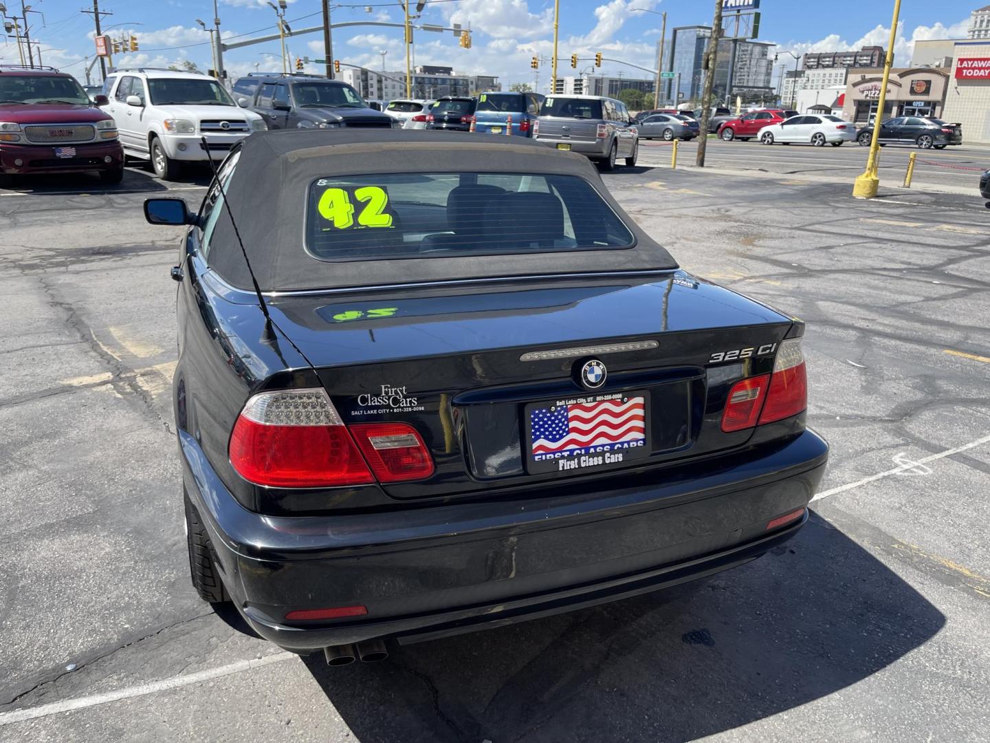 2005 /Black BMW 3-Series 325Ci convertible (WBABW33495P) with an 2.5L L6 DOHC 24V engine, Automatic transmission, located at 801 South State Street, Salt Lake City, UT, 84111, (801) 328-0098, 40.751953, -111.888206 - Immaculate condition inside and out! Real clean great vehicle for the year, make and miles! This is a must see to believe how clean! Free Carfax history report available. Features: Alloy Wheels, Leather Seats, Front Seat Heaters, Memory Seat(s), Harman Kardon Sound, Soft Top, ABS Brakes, CD Audio, - Photo#7