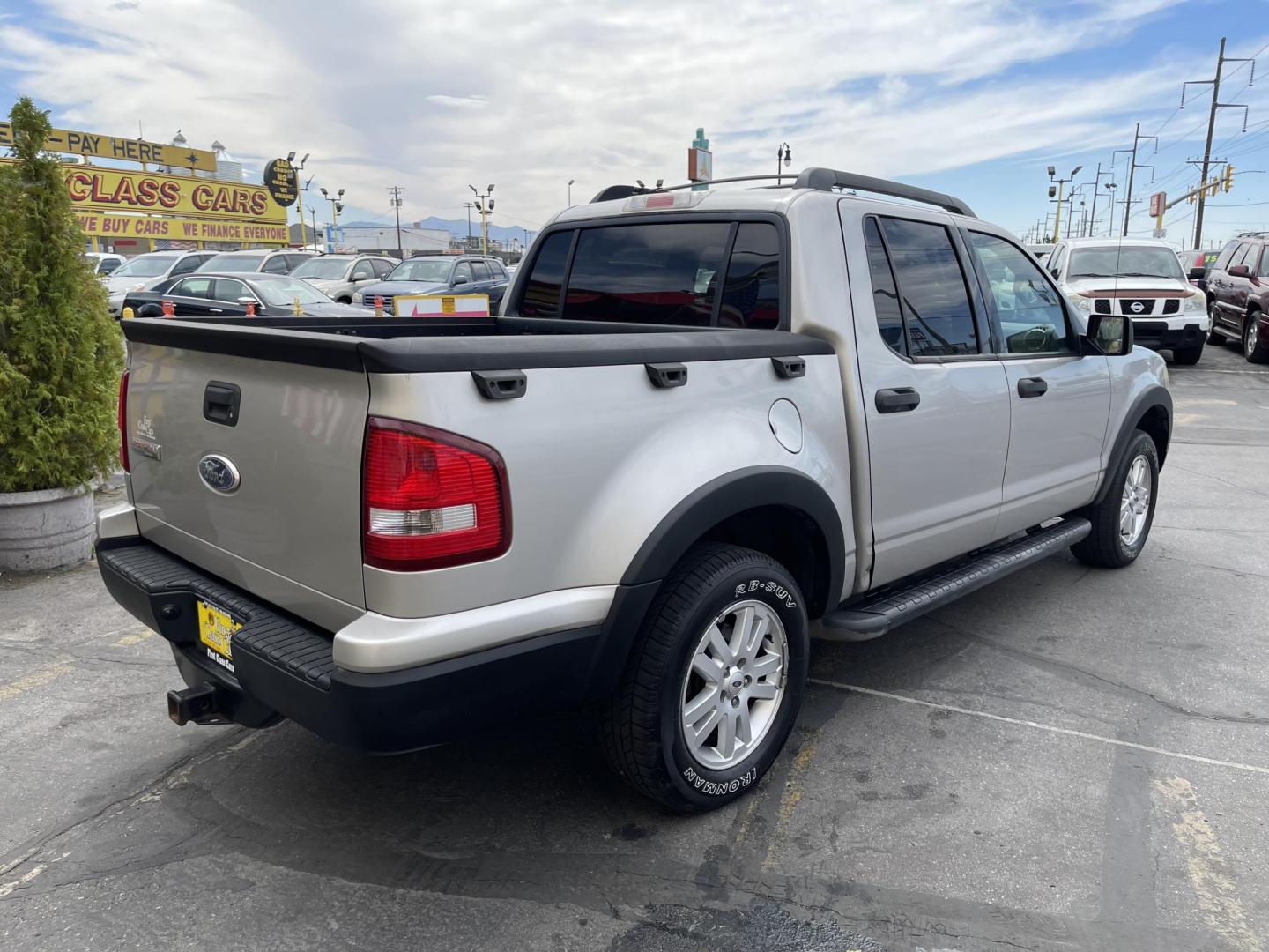 2008 Silver Sky Metallic /Tan Ford Explorer Sport Trac XLT 4.0L 2WD (1FMEU31E58U) with an 4.0L V6 SOHC 12V engine, 5-Speed Automatic transmission, located at 801 South State Street, Salt Lake City, UT, 84111, (801) 328-0098, 40.751953, -111.888206 - Super clean hard to find! Clean Carfax no reported accidents clean title! Lots of regular service history shown on Carfax vehicle has been maintained and taken care of. Features: Alloy Wheels, Satellite Radio Ready, Cloth Seats, Tow Hitch, Running Boards, ABS Brakes, CD Audio, Power Locks, Tractio - Photo#5