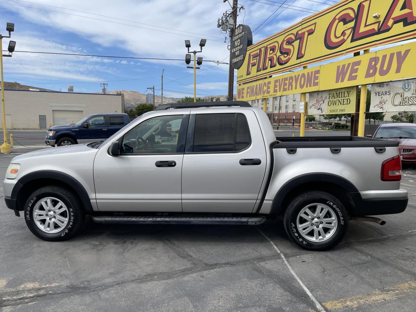 2008 Silver Sky Metallic /Tan Ford Explorer Sport Trac XLT 4.0L 2WD (1FMEU31E58U) with an 4.0L V6 SOHC 12V engine, 5-Speed Automatic transmission, located at 801 South State Street, Salt Lake City, UT, 84111, (801) 328-0098, 40.751953, -111.888206 - Super clean hard to find! Clean Carfax no reported accidents clean title! Lots of regular service history shown on Carfax vehicle has been maintained and taken care of. Features: Alloy Wheels, Satellite Radio Ready, Cloth Seats, Tow Hitch, Running Boards, ABS Brakes, CD Audio, Power Locks, Tractio - Photo#8