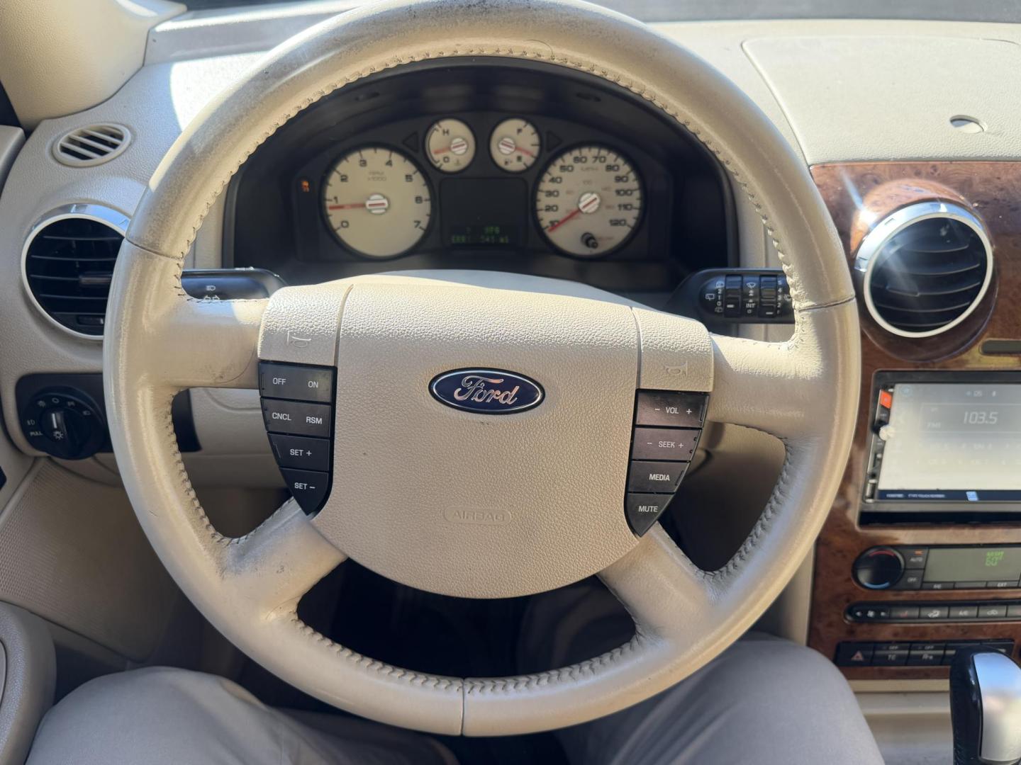 2005 Evergreen Frost Metallic /Tan Ford Freestyle Limited AWD (1FMDK06105G) with an 3.0L V6 DOHC 24V engine, Automatic CVT Overdrive transmission, located at 801 South State Street, Salt Lake City, UT, 84111, (801) 328-0098, 40.751953, -111.888206 - Clean title no reported accidents on Carfax history report. Very nice in great condition for the year and miles. It is in great shape inside and out! Comes with 3rd row seating! Passed all inspections through a certified mechanic and eligible for up to a 5 year warranty that can be added to the car. - Photo#18