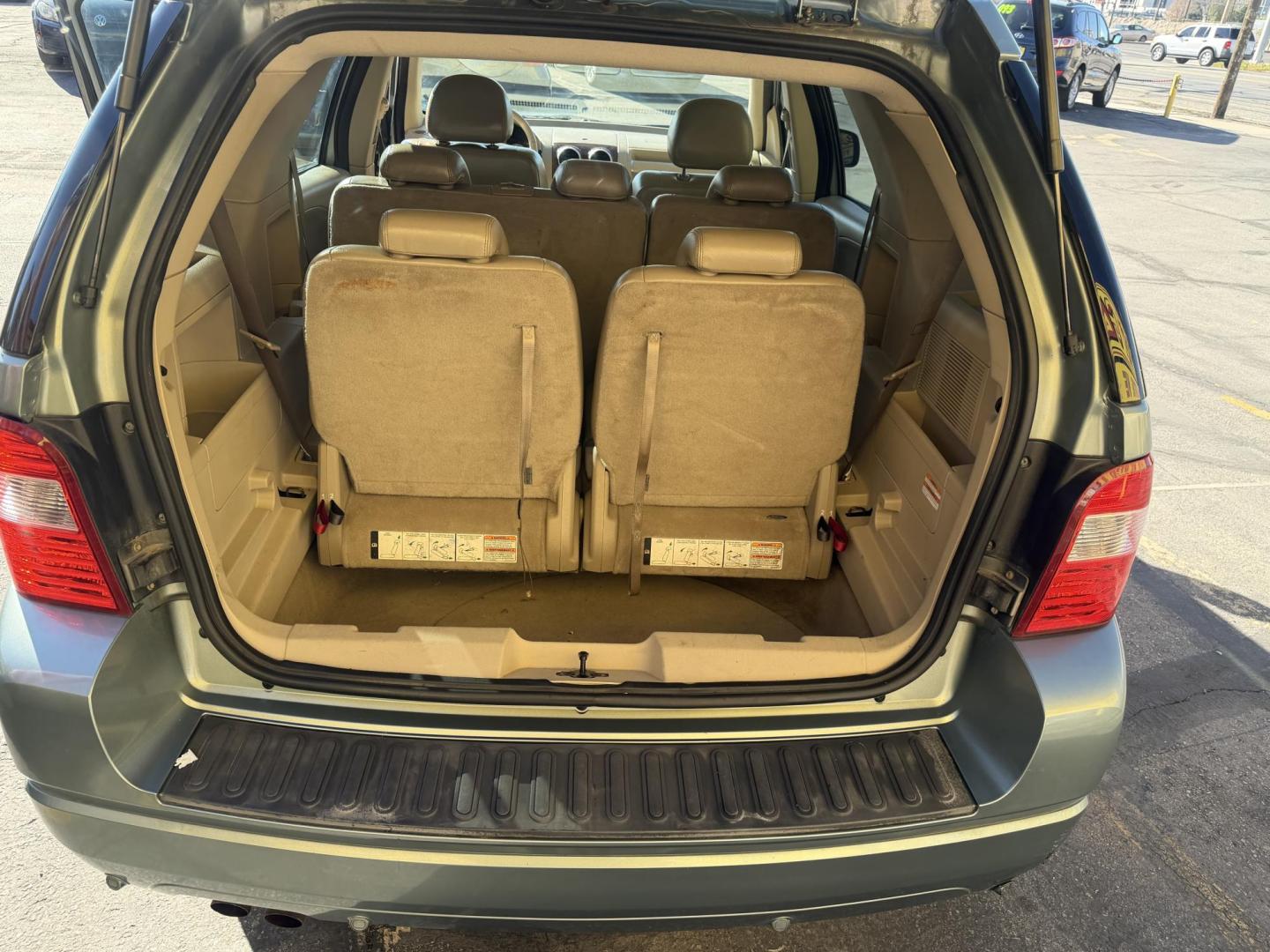 2005 Evergreen Frost Metallic /Tan Ford Freestyle Limited AWD (1FMDK06105G) with an 3.0L V6 DOHC 24V engine, Automatic CVT Overdrive transmission, located at 801 South State Street, Salt Lake City, UT, 84111, (801) 328-0098, 40.751953, -111.888206 - Clean title no reported accidents on Carfax history report. Very nice in great condition for the year and miles. It is in great shape inside and out! Comes with 3rd row seating! Passed all inspections through a certified mechanic and eligible for up to a 5 year warranty that can be added to the car. - Photo#20