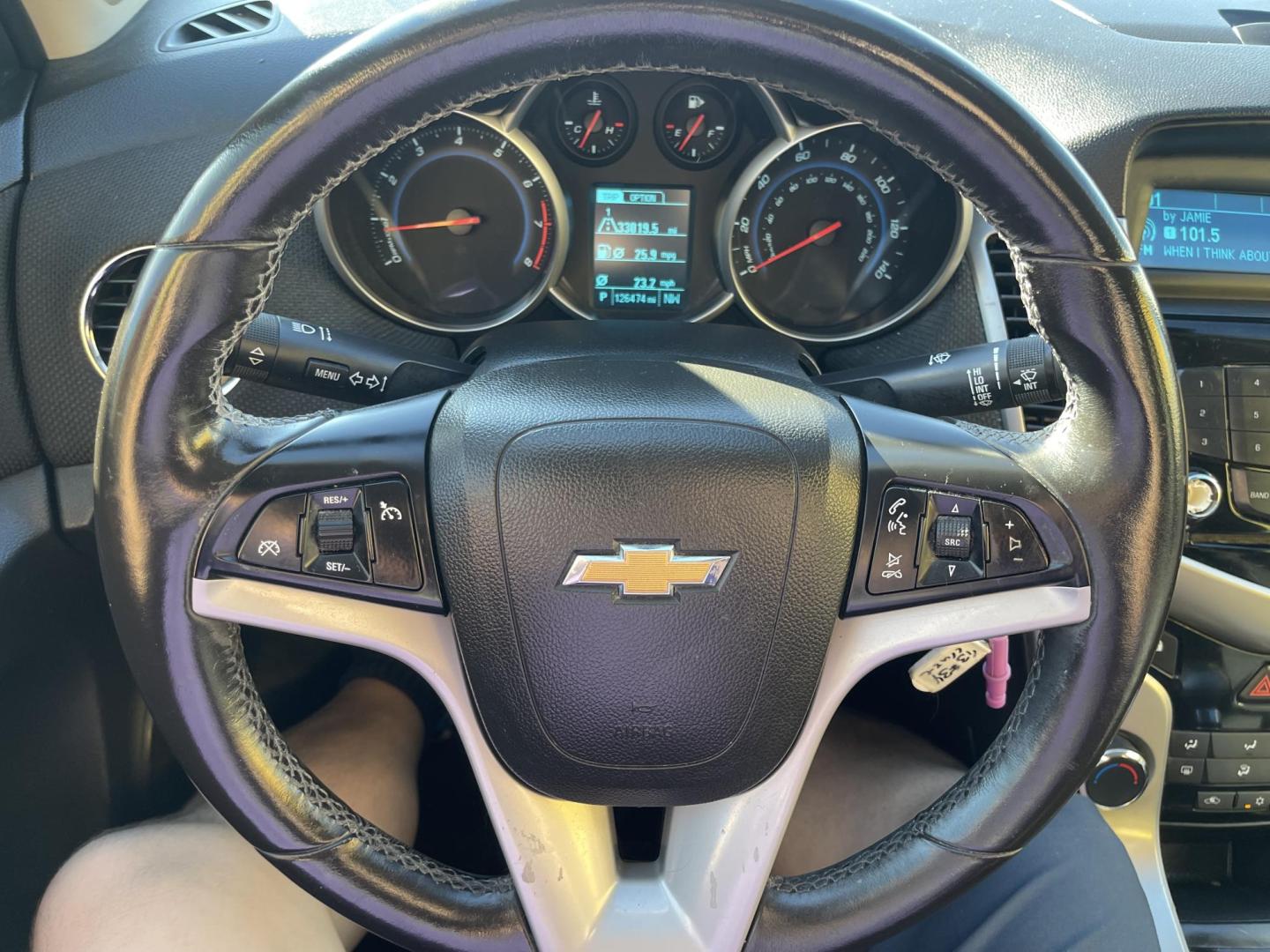 2013 Black Metallic /Black Chevrolet Cruze 1LT Auto (1G1PC5SB5D7) with an 1.4L L4 DOHC 16V TURBO engine, 6-Speed Automatic transmission, located at 801 South State Street, Salt Lake City, UT, 84111, (801) 328-0098, 40.751953, -111.888206 - Clean title! Clean Carfax history report only 2 previous owners!!! Low miles for the year! Vehicle is in good condition inside and out a must see to believe!!! EPA estimated fuel economy stands at 24 mpg city/35 mpg highway and 27 mpg combined great on gas! Features: Alloy Wheels, Satellite Radio R - Photo#17