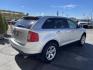 2011 Satin Silver Metallic /Black Ford Edge SEL FWD (2FMDK3JC2BB) with an 3.5L V6 DOHC 24V engine, 6-Speed Automatic transmission, located at 801 South State Street, Salt Lake City, UT, 84111, (801) 328-0098, 40.751953, -111.888206 - Clean Carfax no reported accidents on Carfax! Nice SUV! Features: Alloy Wheels, Parking Sensors, Bluetooth Technology, Satellite Radio Ready, Cloth Seats, SiriusXM Trial Available, ABS Brakes, Auxiliary Audio Input, Power Locks, Rear Defroster, AM/FM Stereo, CD Audio, Power Mirrors, Side Airbags, - Photo#8