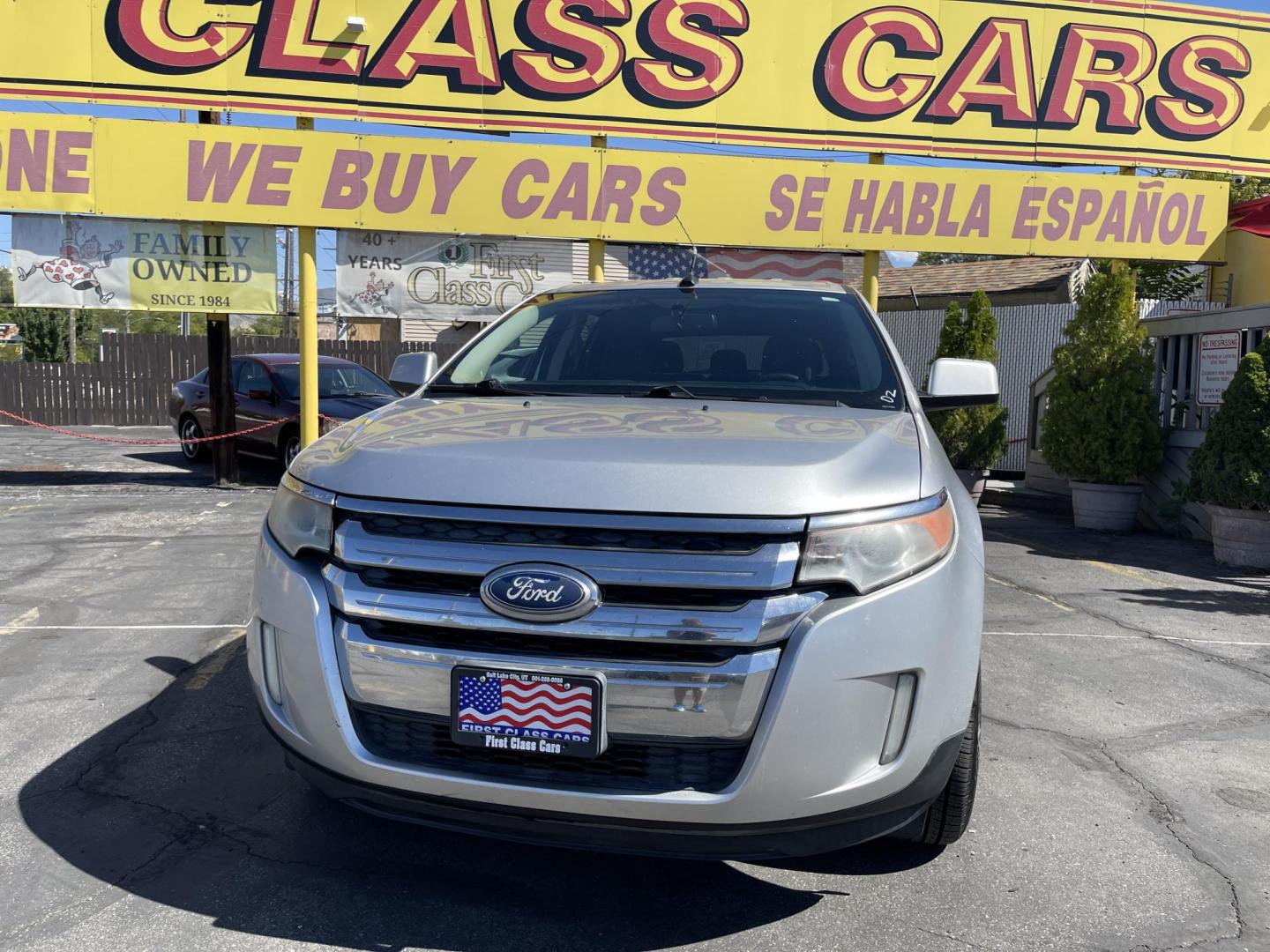 2011 Satin Silver Metallic /Black Ford Edge SEL FWD (2FMDK3JC2BB) with an 3.5L V6 DOHC 24V engine, 6-Speed Automatic transmission, located at 801 South State Street, Salt Lake City, UT, 84111, (801) 328-0098, 40.751953, -111.888206 - Clean Carfax no reported accidents on Carfax! Nice SUV! Features: Alloy Wheels, Parking Sensors, Bluetooth Technology, Satellite Radio Ready, Cloth Seats, SiriusXM Trial Available, ABS Brakes, Auxiliary Audio Input, Power Locks, Rear Defroster, AM/FM Stereo, CD Audio, Power Mirrors, Side Airbags, - Photo#2