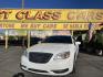 2013 Galaxy White /Black Chrysler 200 Touring (1C3CCBBG1DN) with an 3.6L V6 DOHC 24V FFV engine, 6-Speed Automatic transmission, located at 801 South State Street, Salt Lake City, UT, 84111, (801) 328-0098, 40.751953, -111.888206 - Clean title! No reported accidents on Carfax! Features: Alloy Wheels, Cloth Seats, Satellite Radio Ready, ABS Brakes, Auxiliary Audio Input, Power Locks, Rear Defroster, AM/FM Stereo, CD Audio, Power Mirrors, Side Airbags, Air Conditioning, Cruise Control, Power Seat(s), Traction Control, Automati - Photo#1