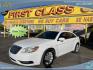 2013 Galaxy White /Black Chrysler 200 Touring (1C3CCBBG1DN) with an 3.6L V6 DOHC 24V FFV engine, 6-Speed Automatic transmission, located at 801 South State Street, Salt Lake City, UT, 84111, (801) 328-0098, 40.751953, -111.888206 - Clean title! No reported accidents on Carfax! Features: Alloy Wheels, Cloth Seats, Satellite Radio Ready, ABS Brakes, Auxiliary Audio Input, Power Locks, Rear Defroster, AM/FM Stereo, CD Audio, Power Mirrors, Side Airbags, Air Conditioning, Cruise Control, Power Seat(s), Traction Control, Automati - Photo#0