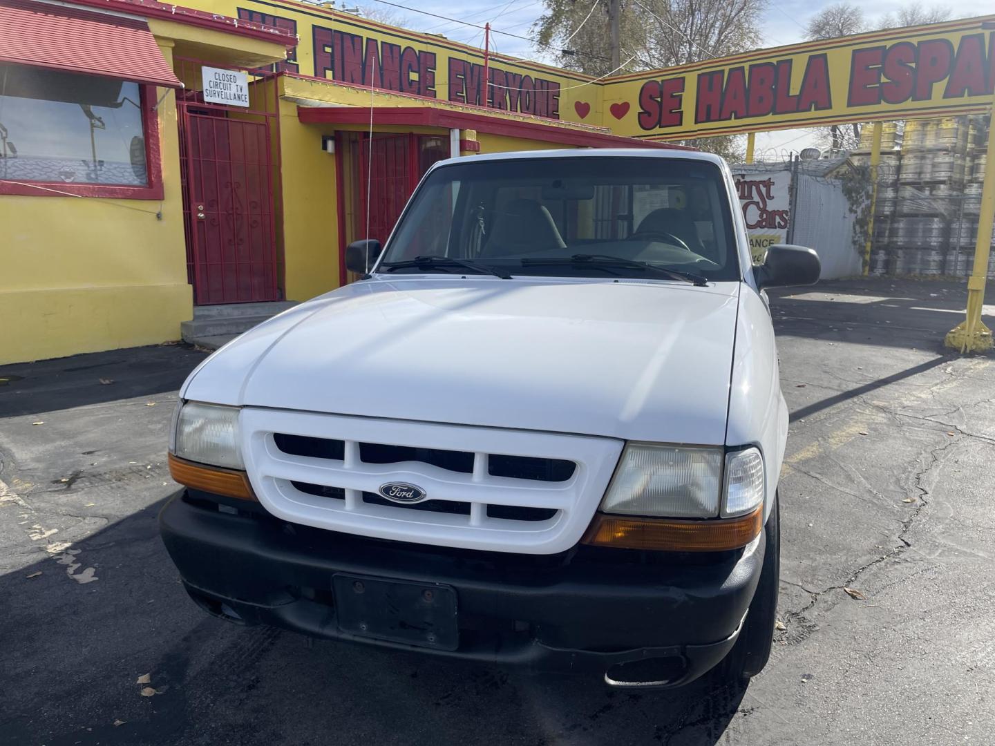 1999 Artic White /Gray Ford Ranger XL Reg. Cab Long Bed (1FTYR10V4XP) with an 3.0L V6 OHV 12V FFV engine, Automatic transmission, located at 801 South State Street, Salt Lake City, UT, 84111, (801) 328-0098, 40.751953, -111.888206 - Hard to find small fuel efficient truck! In great running condition for the year, make and miles! New bed liner has been sprayed in the bed! Clean truck in good running condition! Perfect for anyone looking to run a small business and need a truck for multiple needs. Features: 4 cylinder 3.0 liter - Photo#2