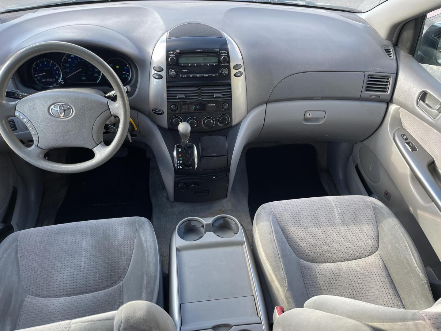 2006 Silver Sky Metallic /Gray Toyota Sienna CE 7-Passenger Seating (5TDZA23CX6S) with an 3.3L V6 DOHC 24V engine, 5-Speed Automatic Overdrive transmission, located at 801 South State Street, Salt Lake City, UT, 84111, (801) 328-0098, 40.751953, -111.888206 - Great affordable family van! 7 passenger seating with 3rd row seating! Good condition for the year, make and miles! *Branded Title* *Rebuilt/Restored* Features Top Features: Cloth Seats, Rear Air Conditioning, Fold-Away Third Row, Third Row Seat, Quad Seats, ABS Brakes, Auxiliary Audio Input, Ove - Photo#10