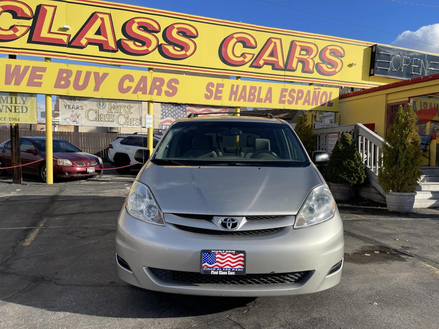 2006 Silver Sky Metallic /Gray Toyota Sienna CE 7-Passenger Seating (5TDZA23CX6S) with an 3.3L V6 DOHC 24V engine, 5-Speed Automatic Overdrive transmission, located at 801 South State Street, Salt Lake City, UT, 84111, (801) 328-0098, 40.751953, -111.888206 - Great affordable family van! 7 passenger seating with 3rd row seating! Good condition for the year, make and miles! *Branded Title* *Rebuilt/Restored* Features Top Features: Cloth Seats, Rear Air Conditioning, Fold-Away Third Row, Third Row Seat, Quad Seats, ABS Brakes, Auxiliary Audio Input, Ove - Photo#2