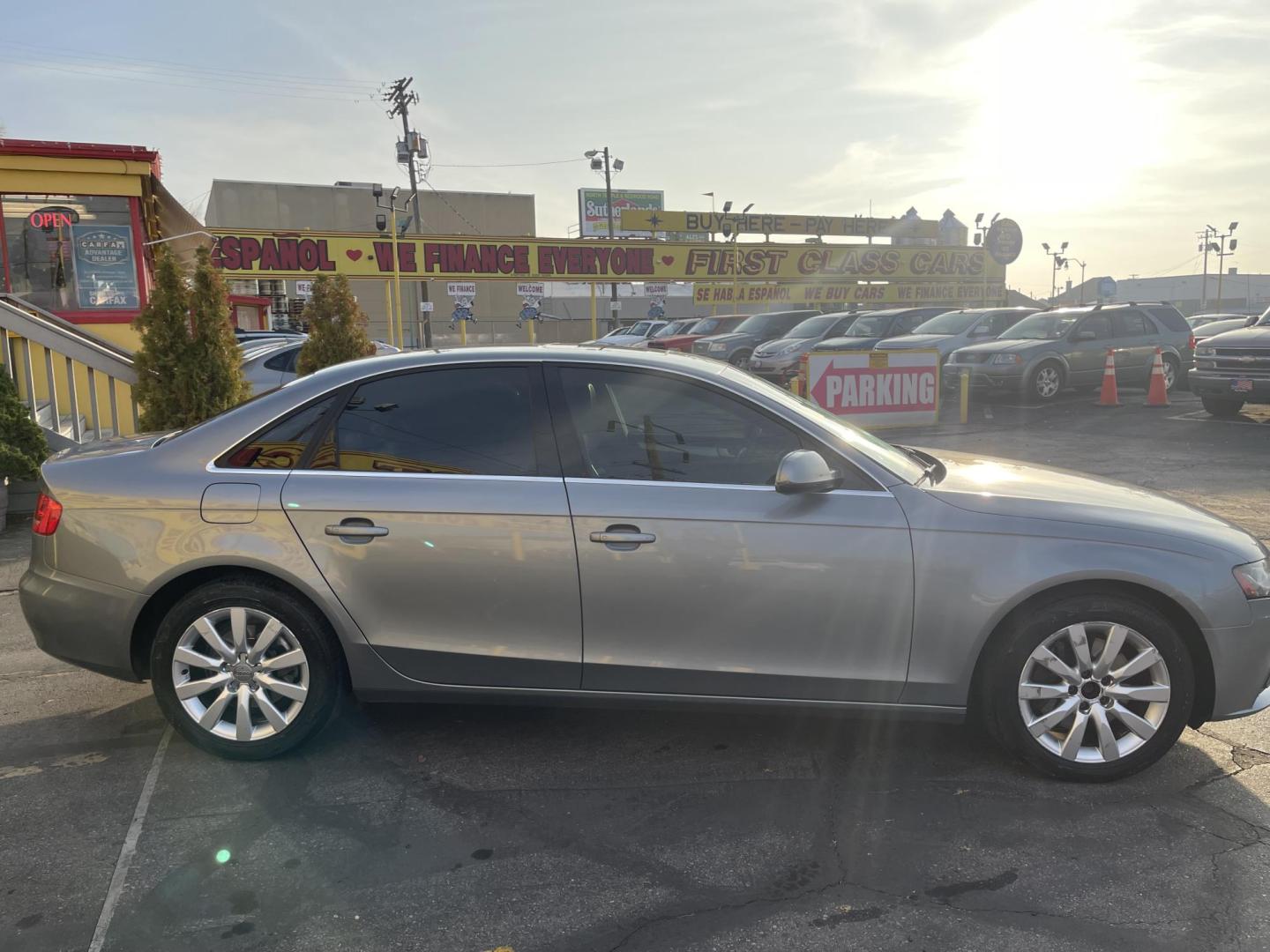 2010 Sterling Gray Metallic /Black Audi A4 2.0 T Sedan FrontTrak Multitronic (WAUEFAFL7AN) with an 2.0L L4 DOHC 16V TURBO engine, Continuously Variable Transmisson transmission, located at 801 South State Street, Salt Lake City, UT, 84111, (801) 328-0098, 40.751953, -111.888206 - Very nice clean Audi A4 2.0T Premium Plus! Clean title! Hard to fin car in great shape! Carfax shows regular service and maintenance has been done.Tires look like they are in good condition. Features: Alloy Wheels, Rear View Camera, Bluetooth Technology, Satellite Radio Ready, Front Seat Heaters, - Photo#6