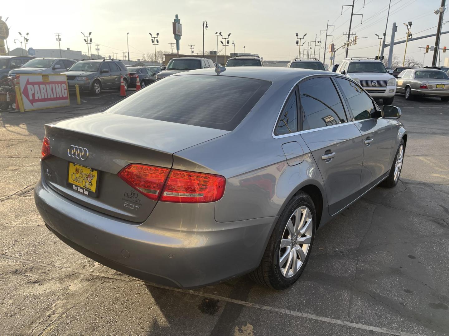 2010 Sterling Gray Metallic /Black Audi A4 2.0 T Sedan FrontTrak Multitronic (WAUEFAFL7AN) with an 2.0L L4 DOHC 16V TURBO engine, Continuously Variable Transmisson transmission, located at 801 South State Street, Salt Lake City, UT, 84111, (801) 328-0098, 40.751953, -111.888206 - Very nice clean Audi A4 2.0T Premium Plus! Clean title! Hard to fin car in great shape! Carfax shows regular service and maintenance has been done.Tires look like they are in good condition. Features: Alloy Wheels, Rear View Camera, Bluetooth Technology, Satellite Radio Ready, Front Seat Heaters, - Photo#7