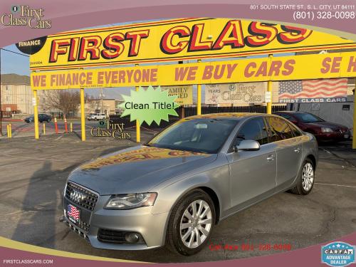 2010 Audi A4 2.0 T Sedan FrontTrak Multitronic