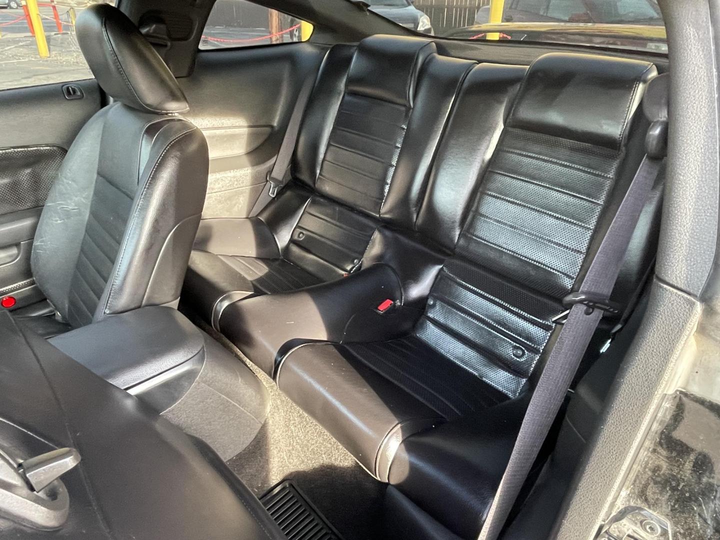 2007 Black /Black Ford Mustang GT Deluxe Coupe (1ZVFT82H975) with an 4.6L V8 SOHC 24V engine, Manual transmission, located at 801 South State Street, Salt Lake City, UT, 84111, (801) 328-0098, 40.751953, -111.888206 - Clean title! Originally from dry climate area according to the Carfax has only been in Utah since 2018! Dry climate clean car in great condition. Very nice clean car in great condition!!! GT Deluxe with nice leather, nice wheels and air intake! Features: Alloy Wheels, Bluetooth Technology, Leather - Photo#13