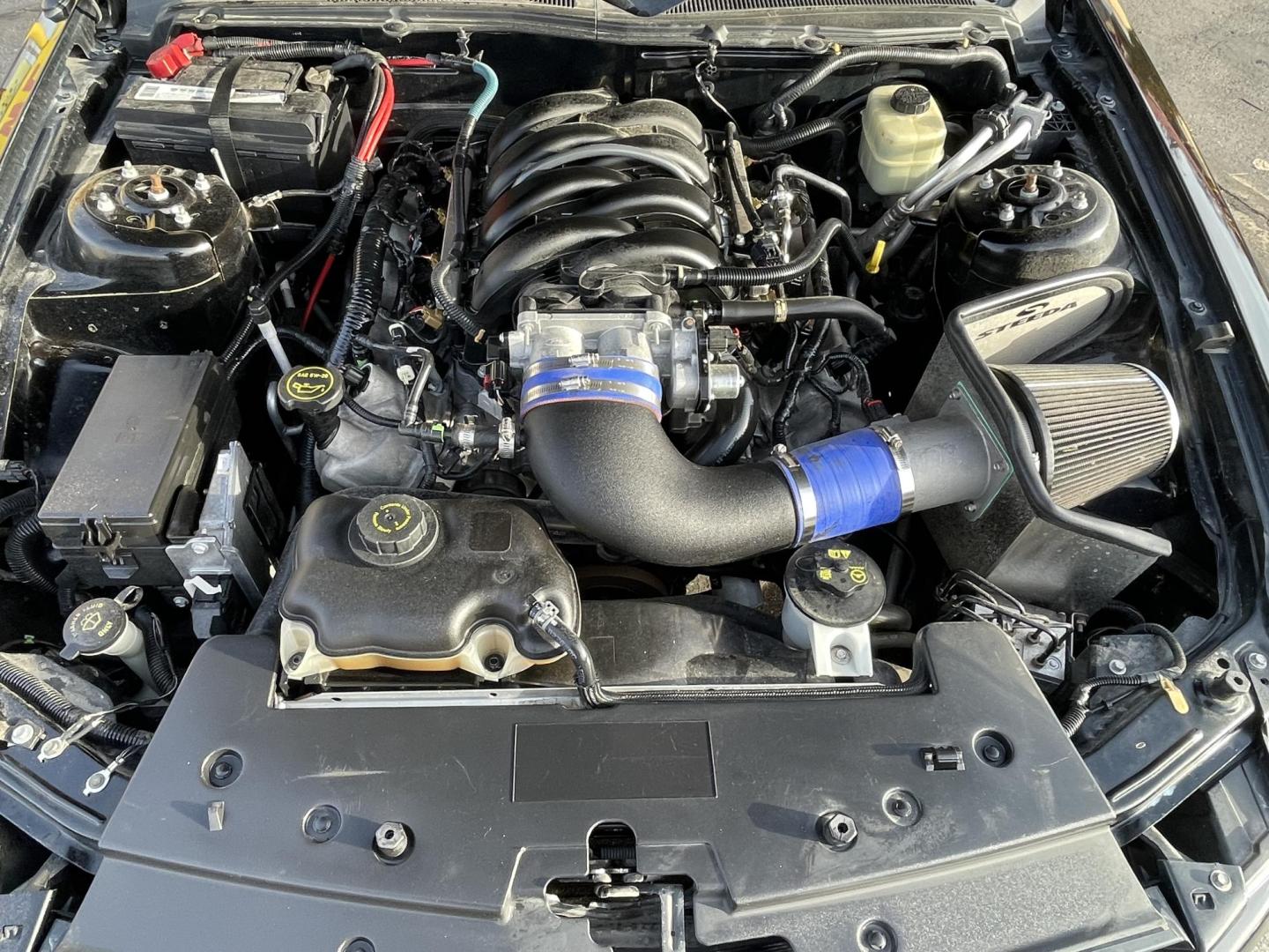 2007 Black /Black Ford Mustang GT Deluxe Coupe (1ZVFT82H975) with an 4.6L V8 SOHC 24V engine, Manual transmission, located at 801 South State Street, Salt Lake City, UT, 84111, (801) 328-0098, 40.751953, -111.888206 - Clean title! Originally from dry climate area according to the Carfax has only been in Utah since 2018! Dry climate clean car in great condition. Very nice clean car in great condition!!! GT Deluxe with nice leather, nice wheels and air intake! Features: Alloy Wheels, Bluetooth Technology, Leather - Photo#20