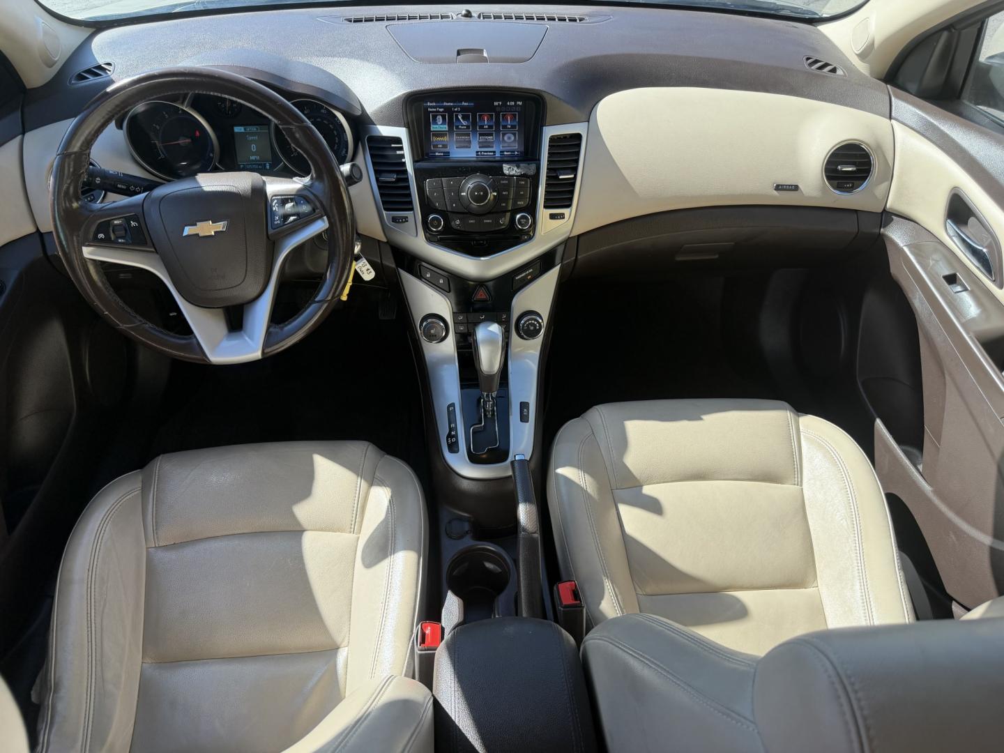 2013 Harvest Gold Metallic /Tan Chevrolet Cruze 2LT Auto (1G1PE5SB7D7) with an 1.4L L4 DOHC 16V TURBO engine, 6-Speed Automatic transmission, located at 801 South State Street, Salt Lake City, UT, 84111, (801) 328-0098, 40.751953, -111.888206 - Clean title! No reported accidents on Carfax! In great condition for the year make and miles. Low miles hard to find!!! Features: Leather Seats, Heated Seats, Alloy Wheels, Satellite Radio Ready, Bluetooth Technology, Turbo Charged Engine, Cloth Seats, ABS Brakes, Auxiliary Audio Input, Power Lock- Photo#13
