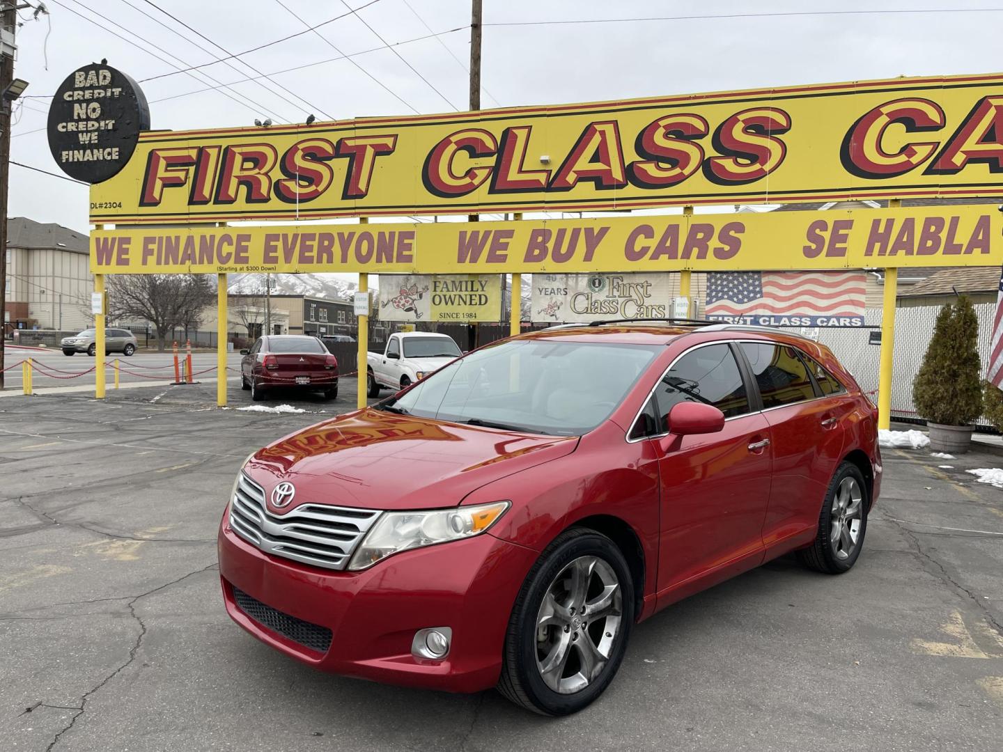 2009 Rallye Red /Tan Toyota Venza AWD V6 (4T3BK11A69U) with an 3.5L V6 DOHC 24V engine, 6-Speed Automatic transmission, located at 801 South State Street, Salt Lake City, UT, 84111, (801) 328-0098, 40.751953, -111.888206 - Clean title! Great in the snow with AWD! Nice car with great gas mileage and good in the Utah snow! Must see for anyone looking for a nice affordable AWD!!! Features: 20 Inch Plus Wheels, Cloth Seats, AWD, Rear View Camera, Alloy Wheels, Satellite Radio Ready, ABS Brakes, CD Audio, Power Mirrors, S - Photo#0