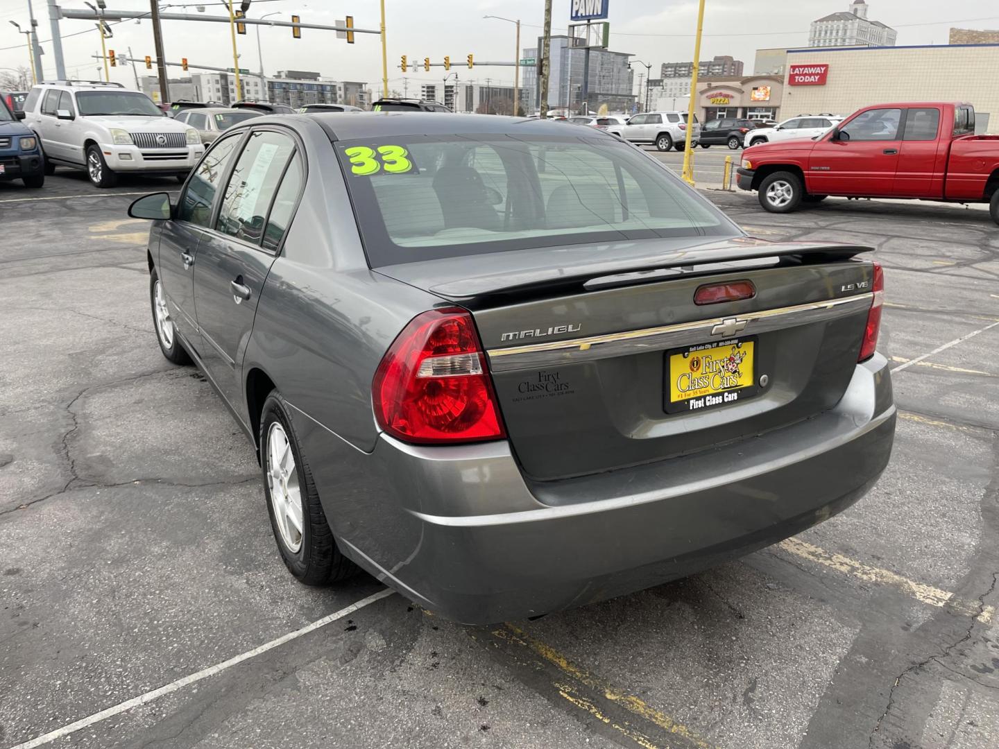 2005 Ingot Silver Metallic /Gray Chevrolet Malibu LS (1G1ZT52805F) with an 3.5L V6 OHV 12V engine, 4-Speed Automatic Overdrive transmission, located at 801 South State Street, Salt Lake City, UT, 84111, (801) 328-0098, 40.751953, -111.888206 - Clean title good reliable commuter vehicle for anyone looking for reliable transportation to go to and from work. Vehicle has passed emissions and ready to license. Features: 3.5 Liter V6 engine, Front wheel drive, automatic, power locks, power windows, cloth seats, am/fm/cd radio, power mirrors, - Photo#8