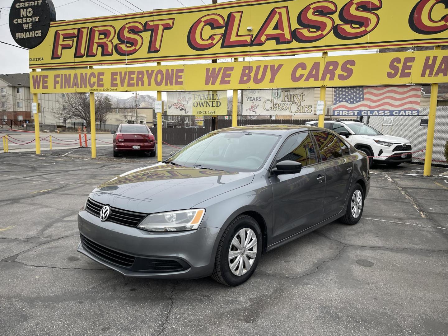 2014 Metropolitan Gray Metallic /BLACK Volkswagen Jetta S (3VW2K7AJXEM) with an 2.0L L4 DOHC 20V engine, Automatic transmission, located at 801 South State Street, Salt Lake City, UT, 84111, (801) 328-0098, 40.751953, -111.888206 - Super clean 2014 Volkswagen Jetta S Clean title! Only 2 reported owners on the Carfax history report! Title guaranteed clean by Carfax. Hard to find this clean with low miles. Great Gas mileage. Volkswagen's are one of the best affordable commuter cars. Features: Automatic transmission, 100,534 mil - Photo#1