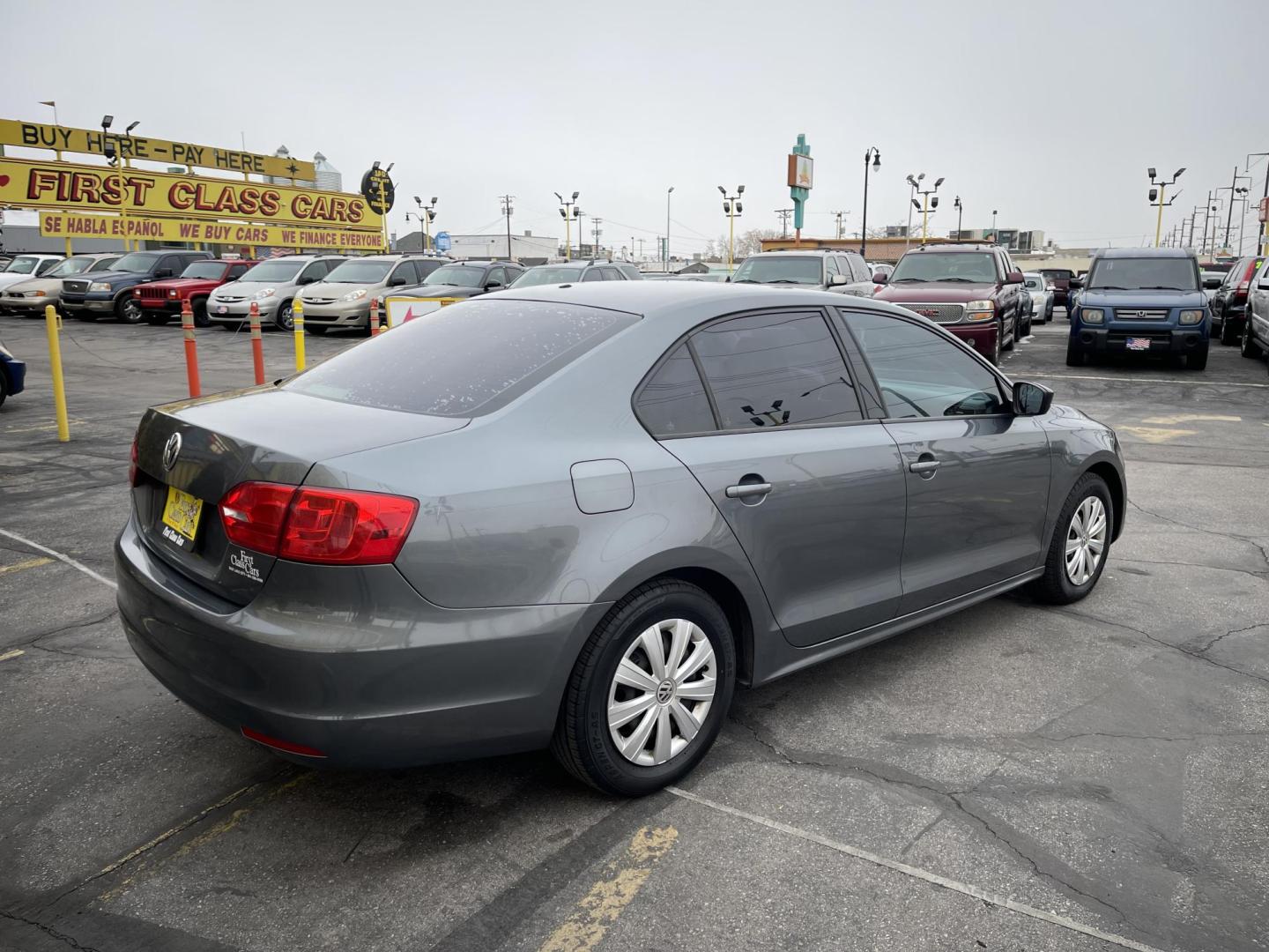 2014 Metropolitan Gray Metallic /BLACK Volkswagen Jetta S (3VW2K7AJXEM) with an 2.0L L4 DOHC 20V engine, Automatic transmission, located at 801 South State Street, Salt Lake City, UT, 84111, (801) 328-0098, 40.751953, -111.888206 - Super clean 2014 Volkswagen Jetta S Clean title! Only 2 reported owners on the Carfax history report! Title guaranteed clean by Carfax. Hard to find this clean with low miles. Great Gas mileage. Volkswagen's are one of the best affordable commuter cars. Features: Automatic transmission, 100,534 mil - Photo#5