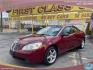 2008 Salsa Red Pearl /Black Pontiac G6 Sedan (1G2ZG57NX84) with an 3.5L V6 OHV 12V engine, 4-Speed Automatic Overdrive transmission, located at 801 South State Street, Salt Lake City, UT, 84111, (801) 328-0098, 40.751953, -111.888206 - Clean car! Clean title! Great commuter car for anyone looking for a good reliable affordable transportation to and from work! Features: Alloy Wheels, Cloth Seats, ABS Brakes, Auxiliary Audio Input, Power Locks, Rear Spoiler, AM/FM Stereo, CD Audio, Power Mirrors, Side Airbags, Air Conditioning, Cr - Photo#0