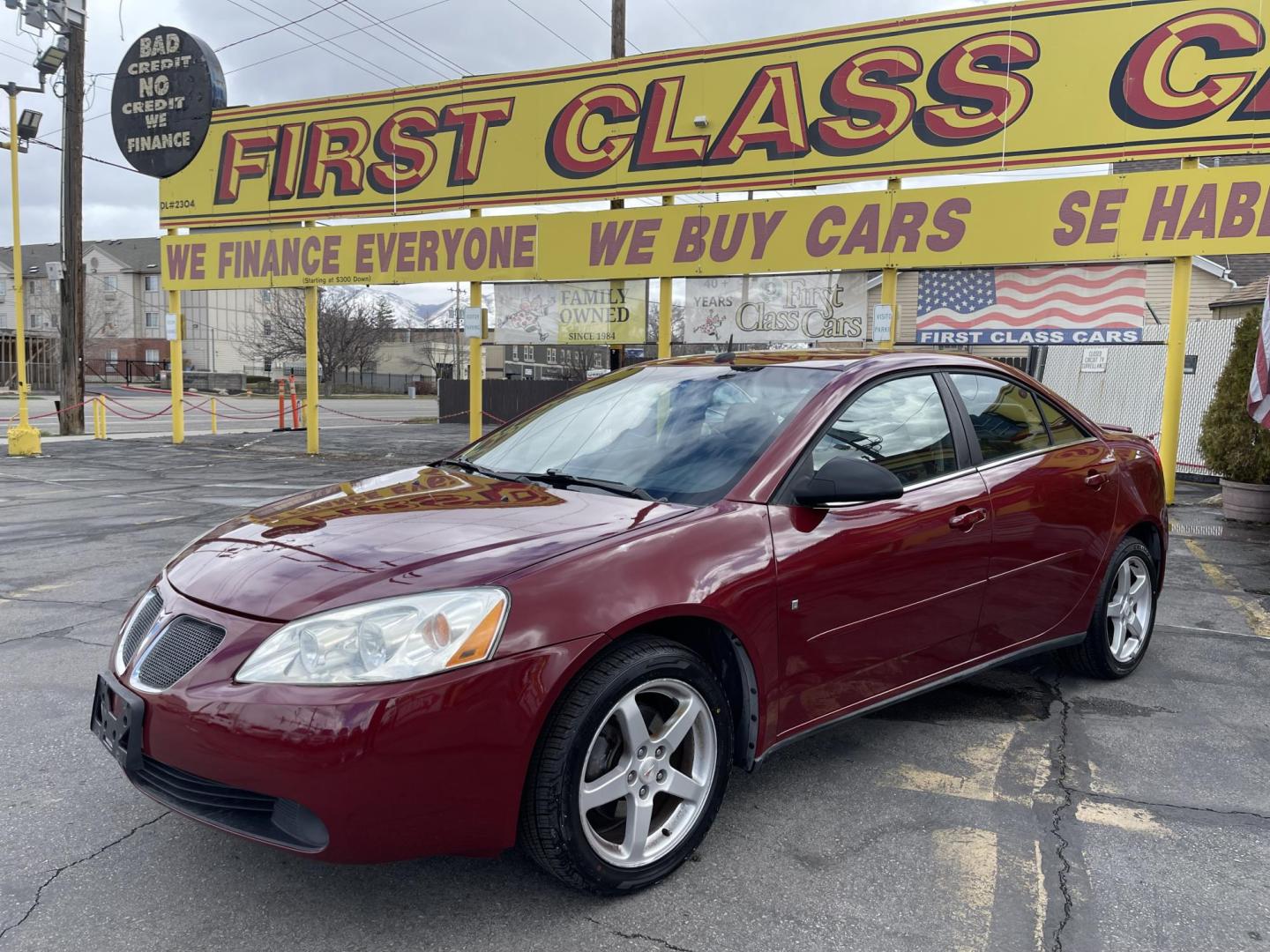 2008 Salsa Red Pearl /Black Pontiac G6 Sedan (1G2ZG57NX84) with an 3.5L V6 OHV 12V engine, 4-Speed Automatic Overdrive transmission, located at 801 South State Street, Salt Lake City, UT, 84111, (801) 328-0098, 40.751953, -111.888206 - Clean car! Clean title! Great commuter car for anyone looking for a good reliable affordable transportation to and from work! Features: Alloy Wheels, Cloth Seats, ABS Brakes, Auxiliary Audio Input, Power Locks, Rear Spoiler, AM/FM Stereo, CD Audio, Power Mirrors, Side Airbags, Air Conditioning, Cr - Photo#3