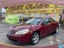 2008 Salsa Red Pearl /Black Pontiac G6 Sedan (1G2ZG57NX84) with an 3.5L V6 OHV 12V engine, 4-Speed Automatic Overdrive transmission, located at 801 South State Street, Salt Lake City, UT, 84111, (801) 328-0098, 40.751953, -111.888206 - Clean car! Clean title! Great commuter car for anyone looking for a good reliable affordable transportation to and from work! Features: Alloy Wheels, Cloth Seats, ABS Brakes, Auxiliary Audio Input, Power Locks, Rear Spoiler, AM/FM Stereo, CD Audio, Power Mirrors, Side Airbags, Air Conditioning, Cr - Photo#0