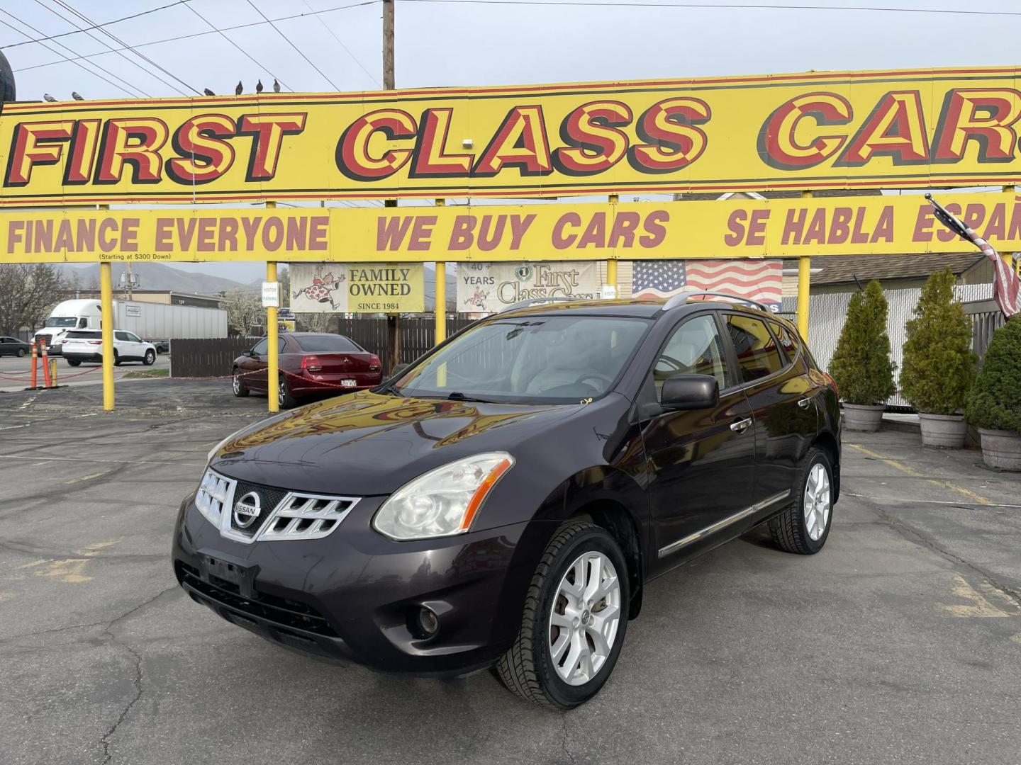 2011 Black Cherry /Tan Nissan Rogue S AWD (JN8AS5MV4BW) with an 2.5L L4 DOHC 16V engine, CVT transmission, located at 801 South State Street, Salt Lake City, UT, 84111, (801) 328-0098, 40.751953, -111.888206 - Clean title! No accidents on Carfax!!! Immaculate condition inside and out hard find! Must see for anyone looking for a clean affordable suv with AWD great in the snow! Only 2 previous owners according to Carfax!!! Features: 4WD/AWD, Bluetooth Technology, Cloth Seats, ABS Brakes, Auxiliary Audio In - Photo#1