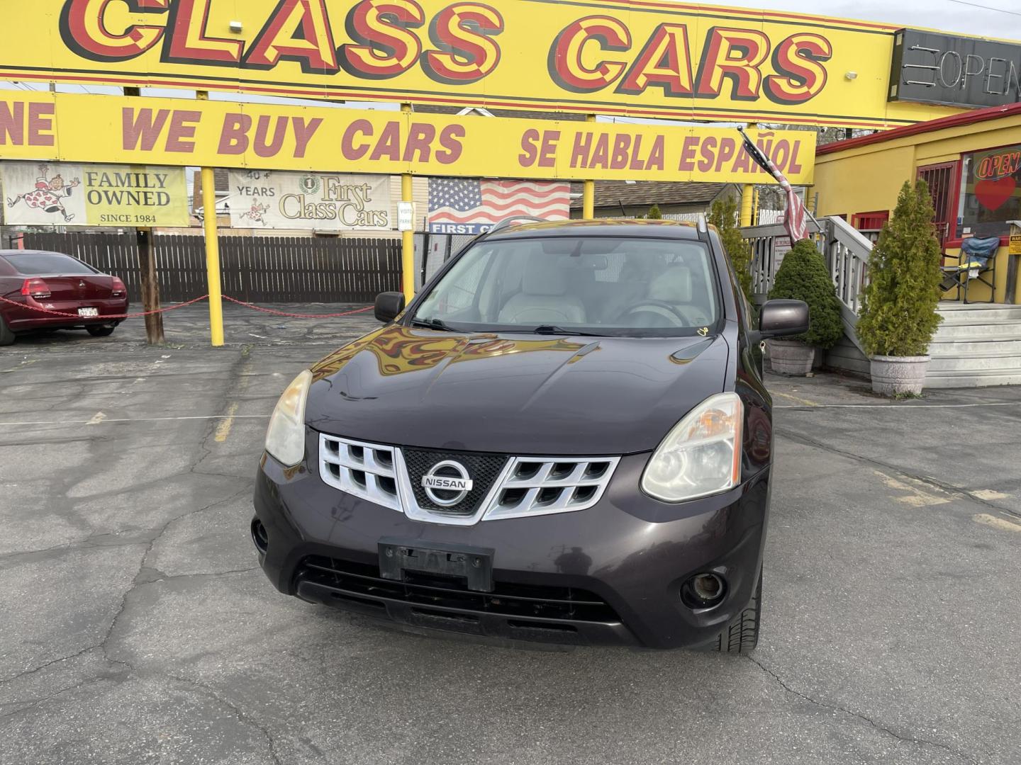 2011 Black Cherry /Tan Nissan Rogue S AWD (JN8AS5MV4BW) with an 2.5L L4 DOHC 16V engine, CVT transmission, located at 801 South State Street, Salt Lake City, UT, 84111, (801) 328-0098, 40.751953, -111.888206 - Clean title! No accidents on Carfax!!! Immaculate condition inside and out hard find! Must see for anyone looking for a clean affordable suv with AWD great in the snow! Only 2 previous owners according to Carfax!!! Features: 4WD/AWD, Bluetooth Technology, Cloth Seats, ABS Brakes, Auxiliary Audio In - Photo#2