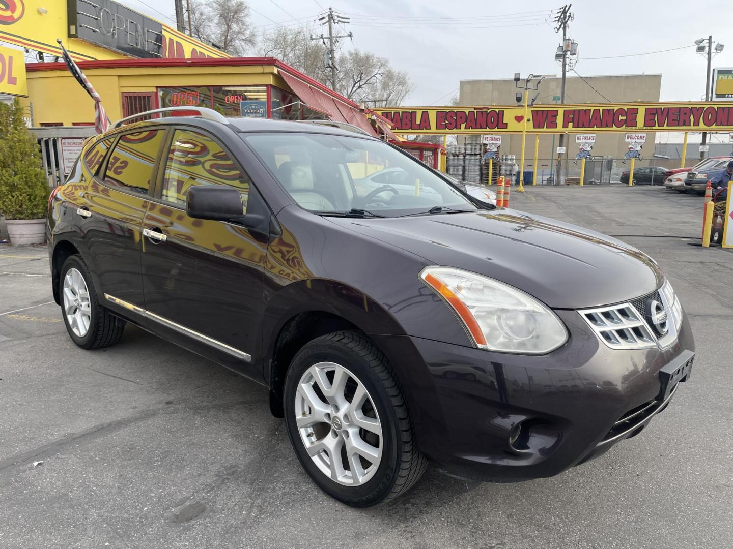 2011 Black Cherry /Tan Nissan Rogue S AWD (JN8AS5MV4BW) with an 2.5L L4 DOHC 16V engine, CVT transmission, located at 801 South State Street, Salt Lake City, UT, 84111, (801) 328-0098, 40.751953, -111.888206 - Clean title! No accidents on Carfax!!! Immaculate condition inside and out hard find! Must see for anyone looking for a clean affordable suv with AWD great in the snow! Only 2 previous owners according to Carfax!!! Features: 4WD/AWD, Bluetooth Technology, Cloth Seats, ABS Brakes, Auxiliary Audio In - Photo#4
