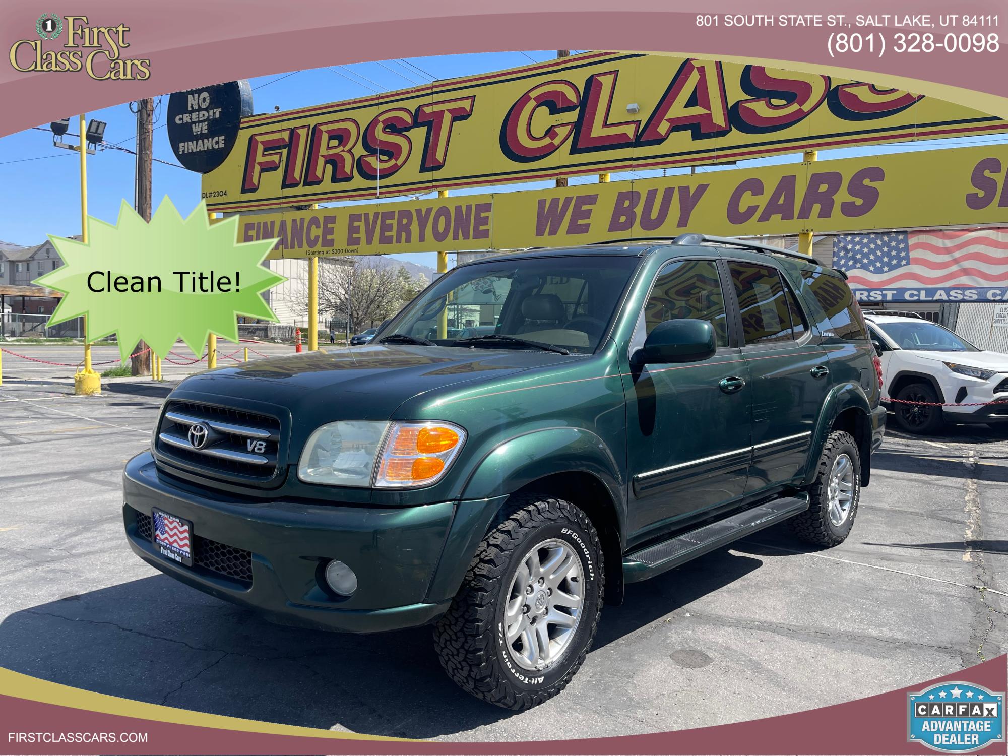 photo of 2004 Toyota Sequoia Limited 4WD