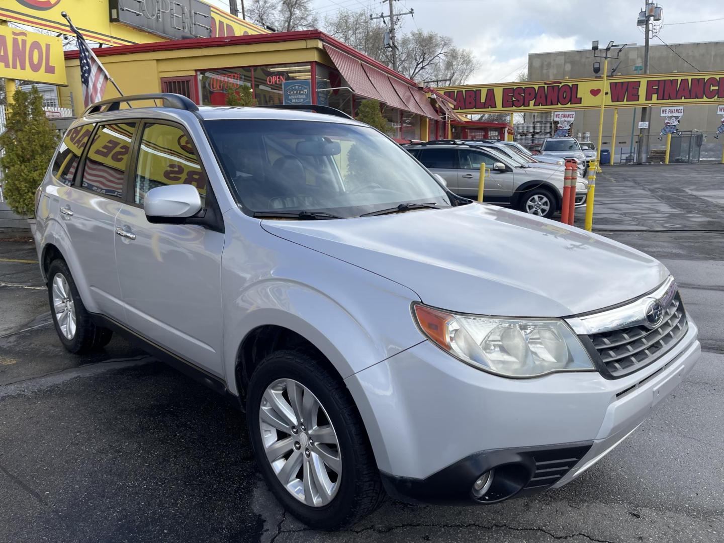 2011 Silver Sky Metallic /BLACK Subaru Forester 2.5X Limited (JF2SHAEC2BH) with an 2.5L H4 SOHC 16V engine, 4-Speed Automatic transmission, located at 801 South State Street, Salt Lake City, UT, 84111, (801) 328-0098, 40.751953, -111.888206 - Super clean Subaru inside and out looks immaculate this is a must see for anyone looking for a clean affordable Subaru! Clean title as reported by Carfax! From dry climate area no salt no rust has not been in the Utah snow yet!!! Features: 4WD/AWD, Leather Seats, Alloy Wheels, Panoramic Sunroof, B - Photo#4