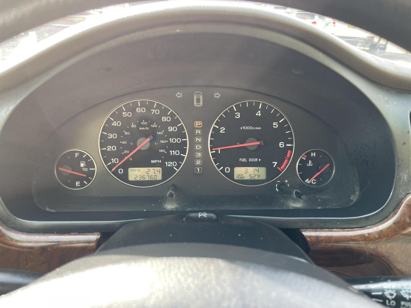 2003 Rallye Red /Tan Subaru Outback Wagon w/ All-weather Package (4S3BH675837) with an 2.5L H4 SOHC 16V engine, 4-Speed Automatic Overdrive transmission, located at 801 South State Street, Salt Lake City, UT, 84111, (801) 328-0098, 40.751953, -111.888206 - AWD! 2.5Liter 4 cylinder good on gas! Clean title! No accidents on Carfax, vehicle has a clean Carfax and has been meticulously maintained according to Carfax over 68 service records reported to Carfax that include maintenance, oil changes timing belt and several other records!!! Features: AWD, Pow - Photo#14