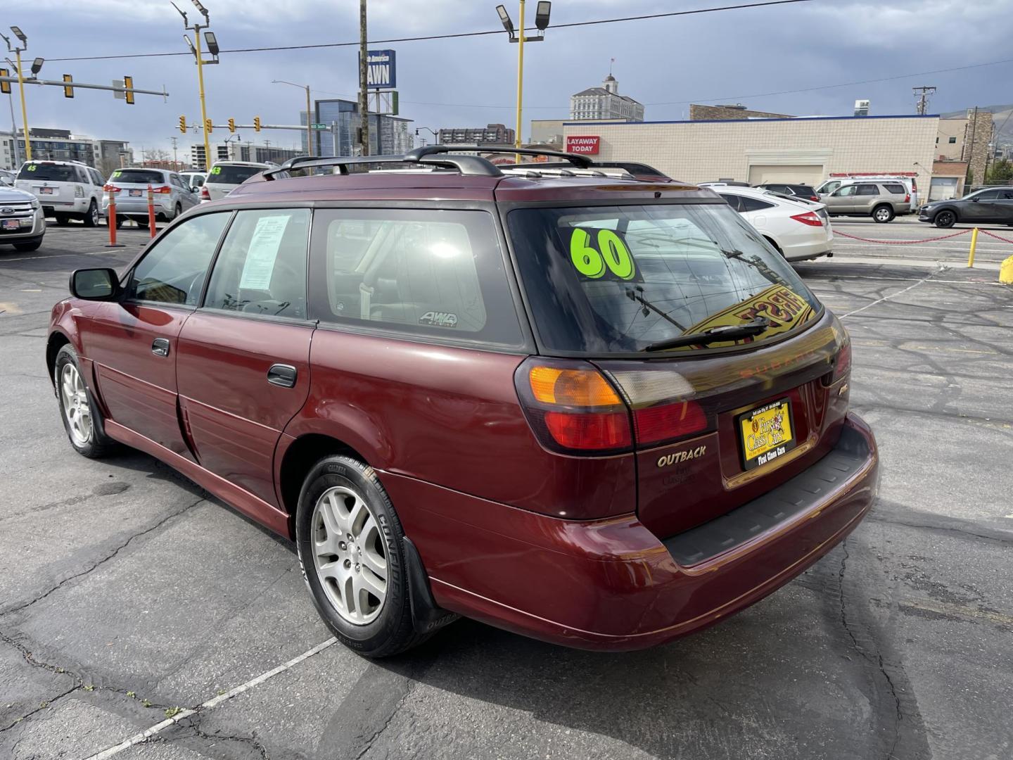 2003 Rallye Red /Tan Subaru Outback Wagon w/ All-weather Package (4S3BH675837) with an 2.5L H4 SOHC 16V engine, 4-Speed Automatic Overdrive transmission, located at 801 South State Street, Salt Lake City, UT, 84111, (801) 328-0098, 40.751953, -111.888206 - AWD! 2.5Liter 4 cylinder good on gas! Clean title! No accidents on Carfax, vehicle has a clean Carfax and has been meticulously maintained according to Carfax over 68 service records reported to Carfax that include maintenance, oil changes timing belt and several other records!!! Features: AWD, Pow - Photo#7