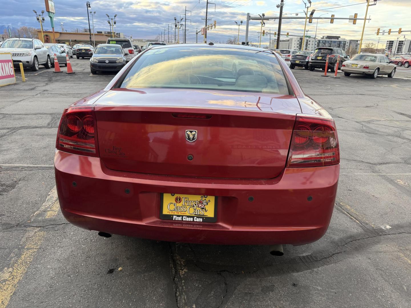 2006 Flame Red /TAN Dodge Charger R/T (2B3KA53H56H) with an 5.7L V8 OHV 16V engine, 5-Speed Automatic Overdrive transmission, located at 801 South State Street, Salt Lake City, UT, 84111, (801) 328-0098, 40.751953, -111.888206 - Clean title! No accidents on Carfax! Good running vehicle! Affordable transportation! Features: Automatic, Leather Seats, Heated Seats, Power Seats, Alloy Wheels, am/fm/cd radio, 5.7 Liter V8, power windows, power locks, moonroof, * All advertised prices are just dollars above cost to make room - Photo#6