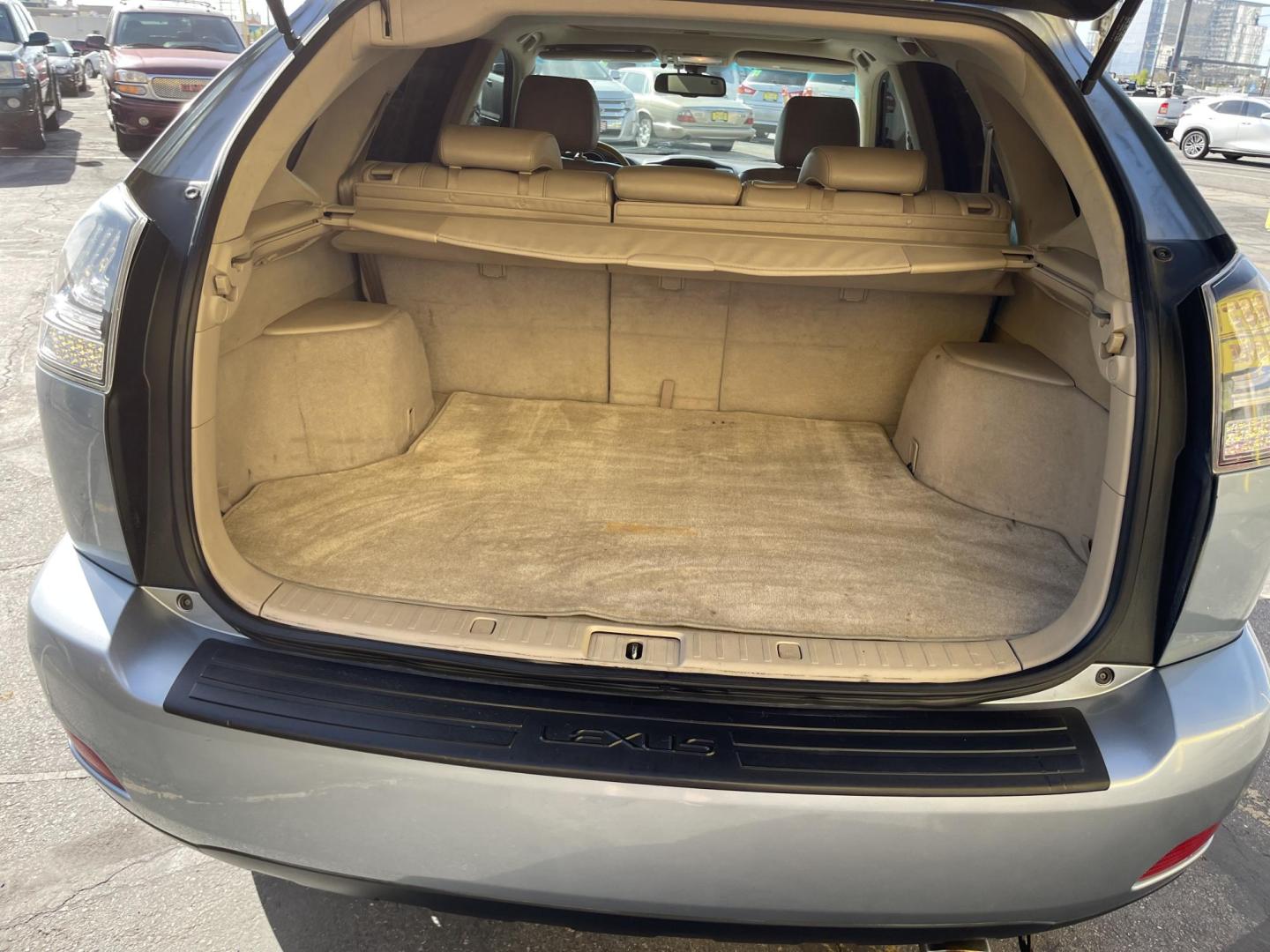 2008 True Blue Metallic /Tan Lexus RX 350 AWD (2T2HK31U38C) with an 3.5L V6 engine, 5-Speed Automatic Overdrive transmission, located at 801 South State Street, Salt Lake City, UT, 84111, (801) 328-0098, 40.751953, -111.888206 - Extra clean car! Hard find with low miles. Clean all year vehicle great for winter as well with all wheel drive! Has good tires Continental all season tires. Features: 4WD/AWD, Navigation, Blue-tooth stereo syetem, Aux audi input, Apple Car play/Android car play, Heated seats, Alloy Wheels, Leathe - Photo#29