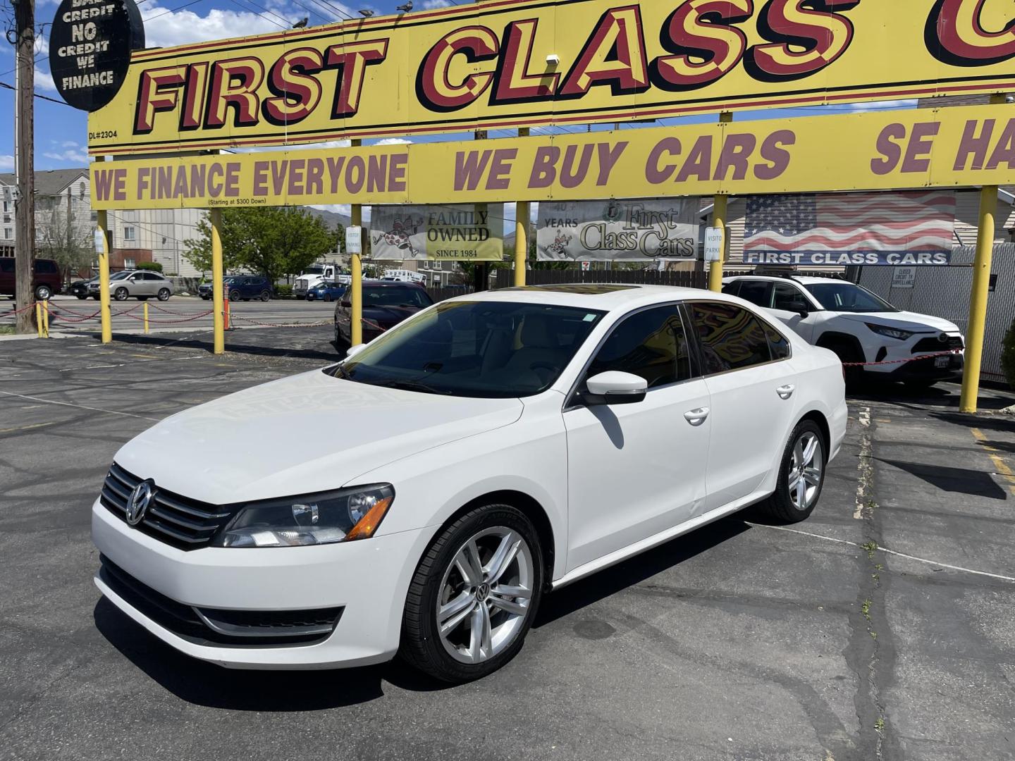2015 Super White /Tan Volkswagen Passat TDI SE 6A w/ Sunroof (1VWBV7A31FC) with an 2.0L L4 DOHC 16V TURBO DIESEL engine, 6-Speed Automatic transmission, located at 801 South State Street, Salt Lake City, UT, 84111, (801) 328-0098, 40.751953, -111.888206 - Clean title! Hard to find Turbo Diesel engine great gas mileage! The EPA-estimated fuel economy is an excellent 34 mpg combined (30 city/42 highway). Clean car inside and out this vehicle is in immaculate condition this is a must see for any looking for a clean diesel Passat!!! Every car at First Cl - Photo#10