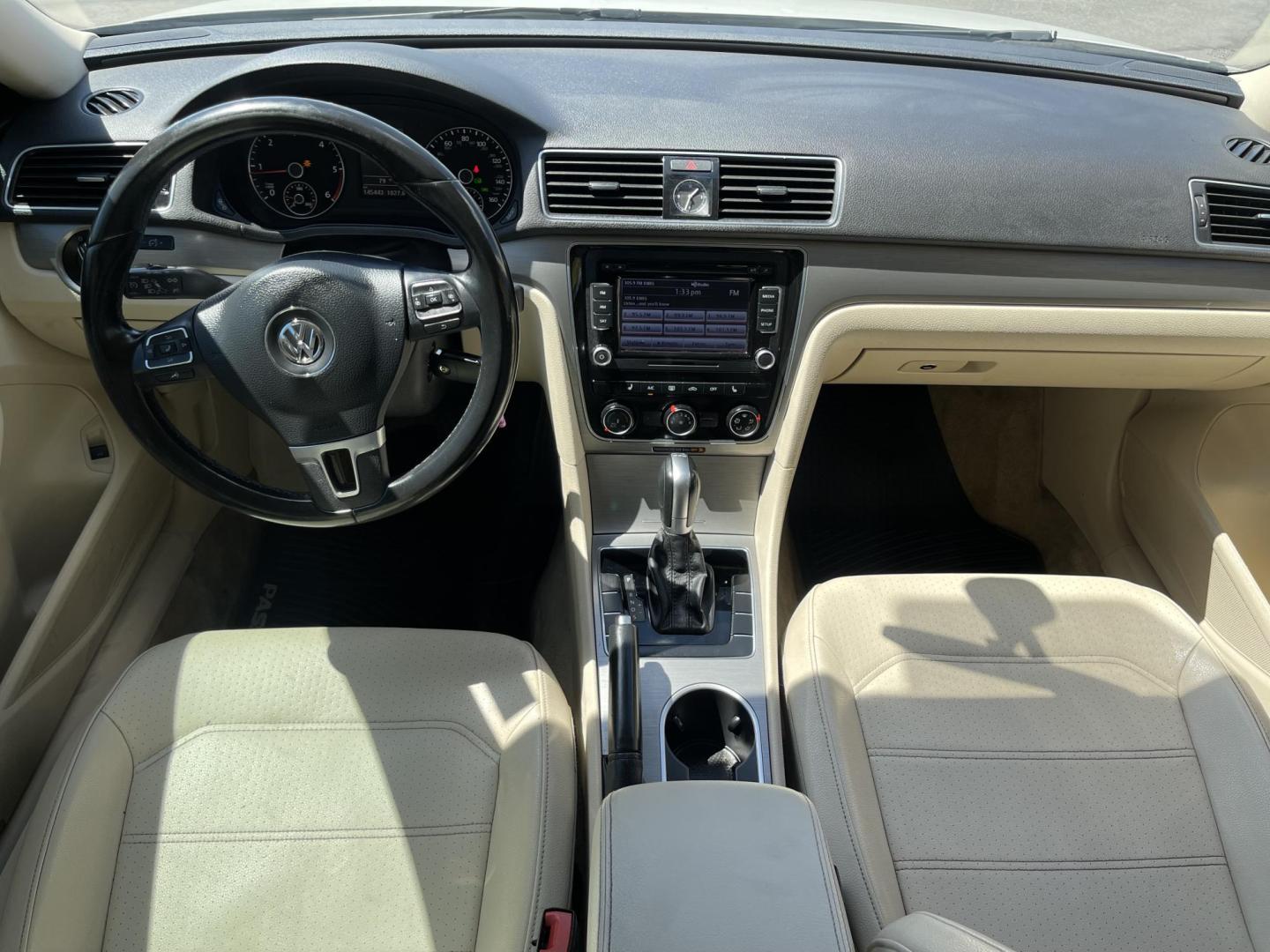 2015 Super White /Tan Volkswagen Passat TDI SE 6A w/ Sunroof (1VWBV7A31FC) with an 2.0L L4 DOHC 16V TURBO DIESEL engine, 6-Speed Automatic transmission, located at 801 South State Street, Salt Lake City, UT, 84111, (801) 328-0098, 40.751953, -111.888206 - Clean title! Hard to find Turbo Diesel engine great gas mileage! The EPA-estimated fuel economy is an excellent 34 mpg combined (30 city/42 highway). Clean car inside and out this vehicle is in immaculate condition this is a must see for any looking for a clean diesel Passat!!! Every car at First Cl - Photo#15