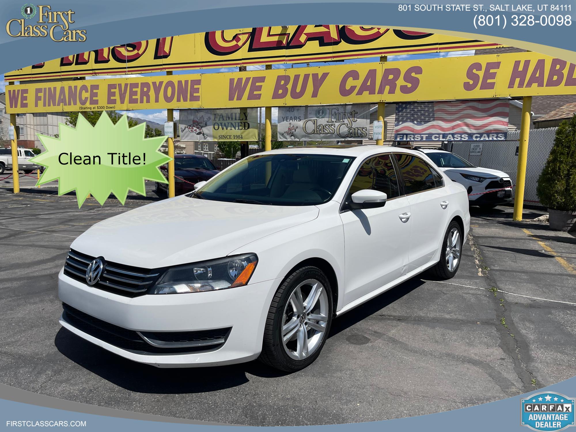 photo of 2015 Volkswagen Passat TDI SE 6A w/ Sunroof