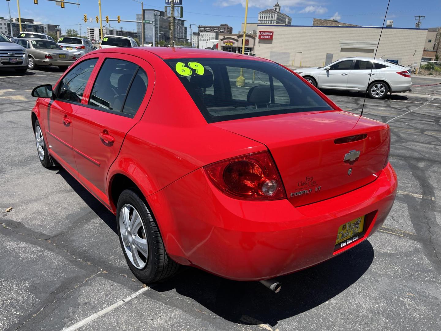 2010 Rallye Red /Black Chevrolet Cobalt LT1 Sedan (1G1AD5F56A7) with an 2.2L L4 DOHC 16V engine, 4-Speed Automatic transmission, located at 801 South State Street, Salt Lake City, UT, 84111, (801) 328-0098, 40.751953, -111.888206 - Clean title! Must see for anyone looking for good affordable transportation good on gas! Carfax states this car has has been regularly serviced and maintained Carfax shows over 34 maintenance records that have been reported that includes regular & service oil changes. The 2010 Chevrolet Cobalt LT of - Photo#7